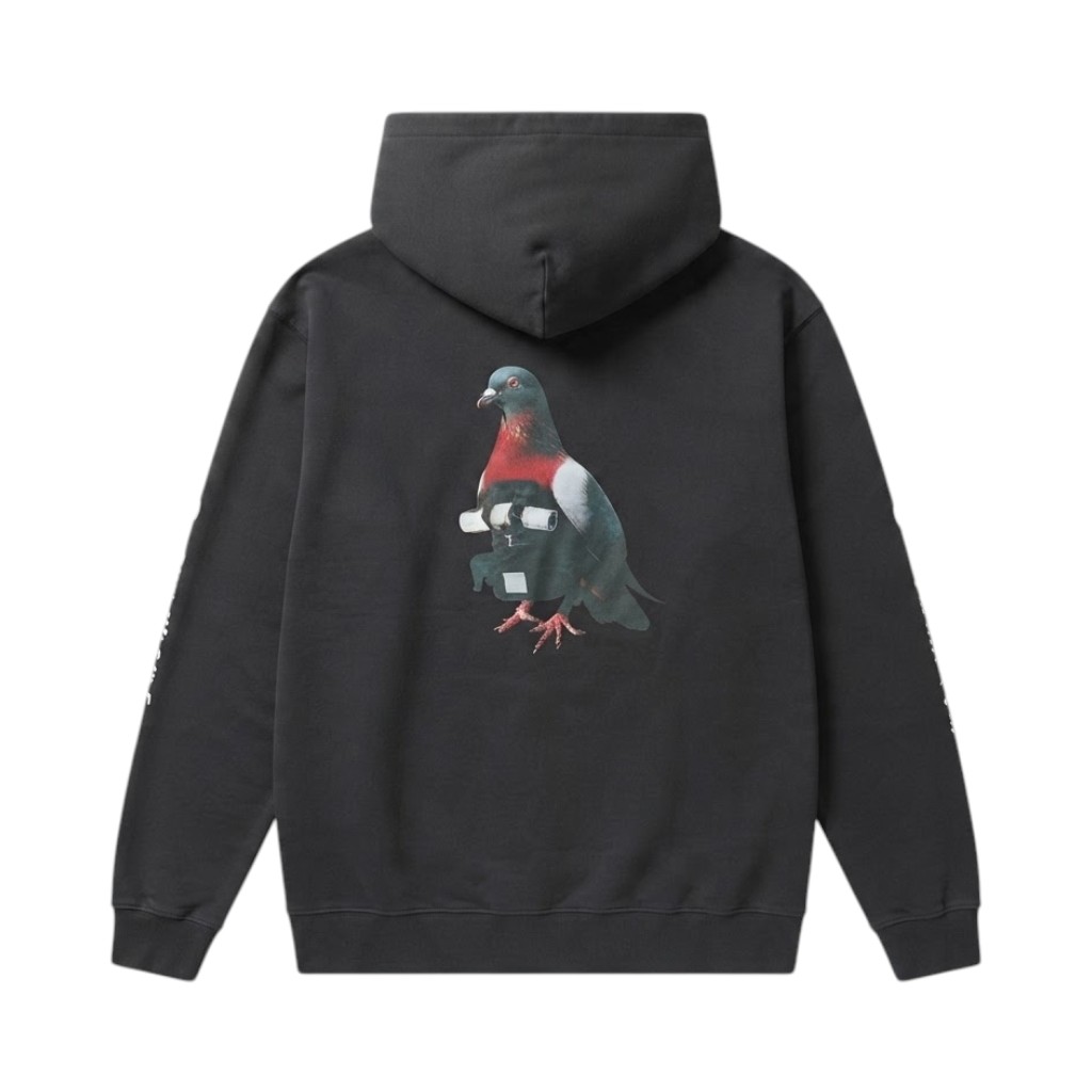 OAMC Felpa Peacemaker Nero con Grafica Unica