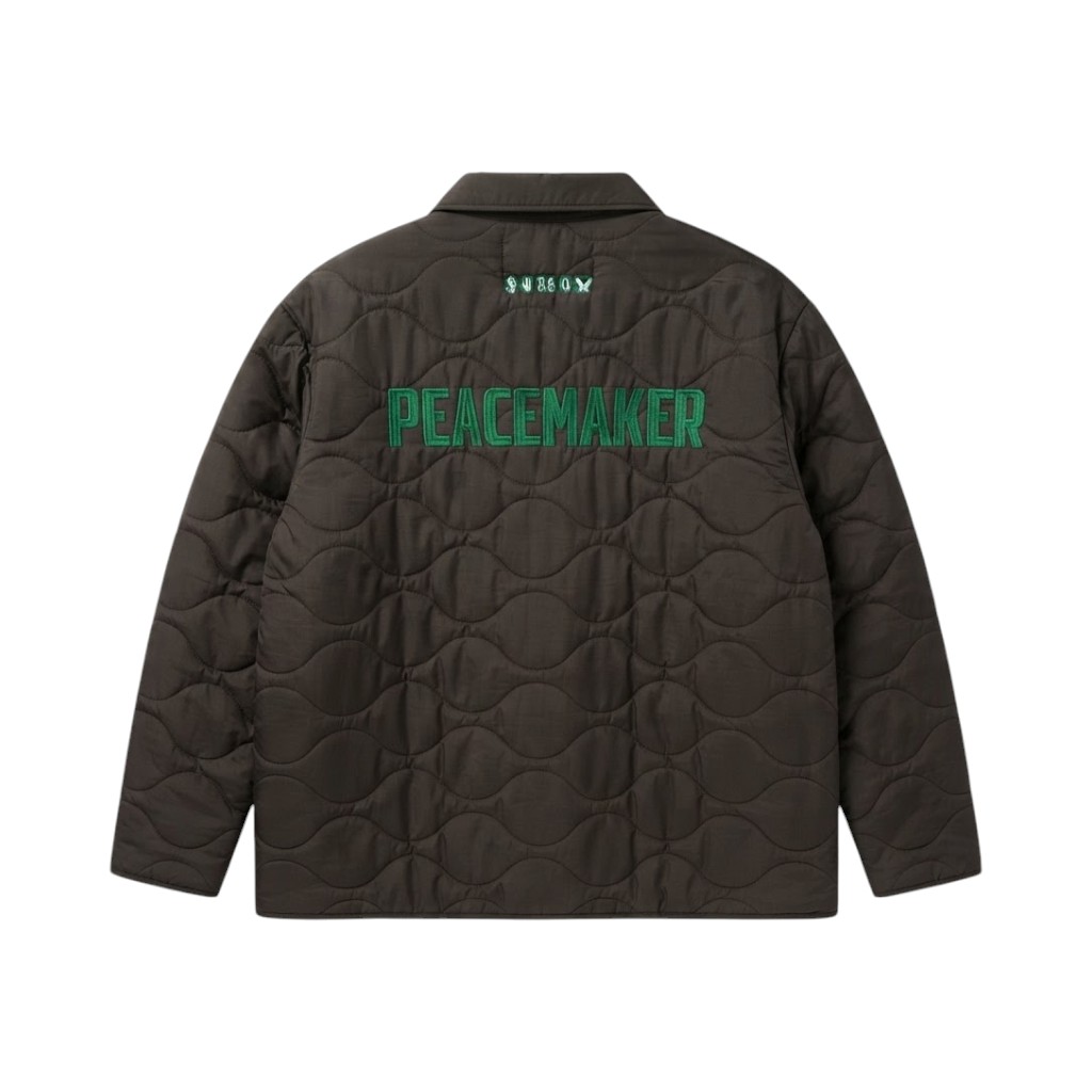 OAMC Giacca Bomber Peacemaker in Nero con Dettagli Ricamati