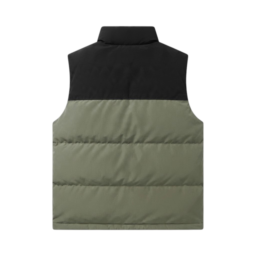 A.P.C. Giacca Smanicata in Nero e Verde
