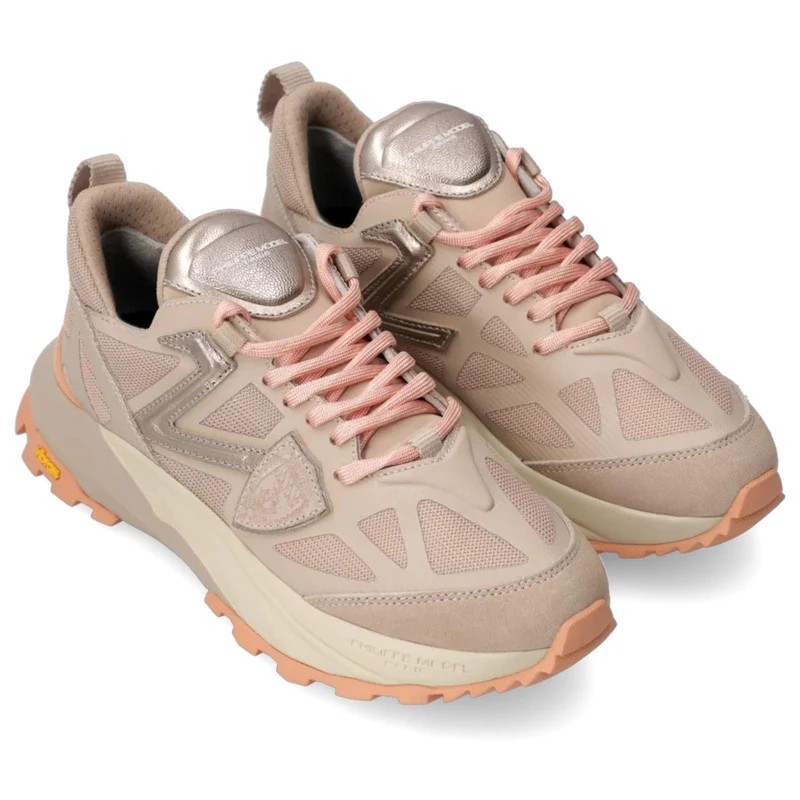 Philippe Model Rocx Sneakers Donna in Mesh e Camoscio – RXLDTP-28