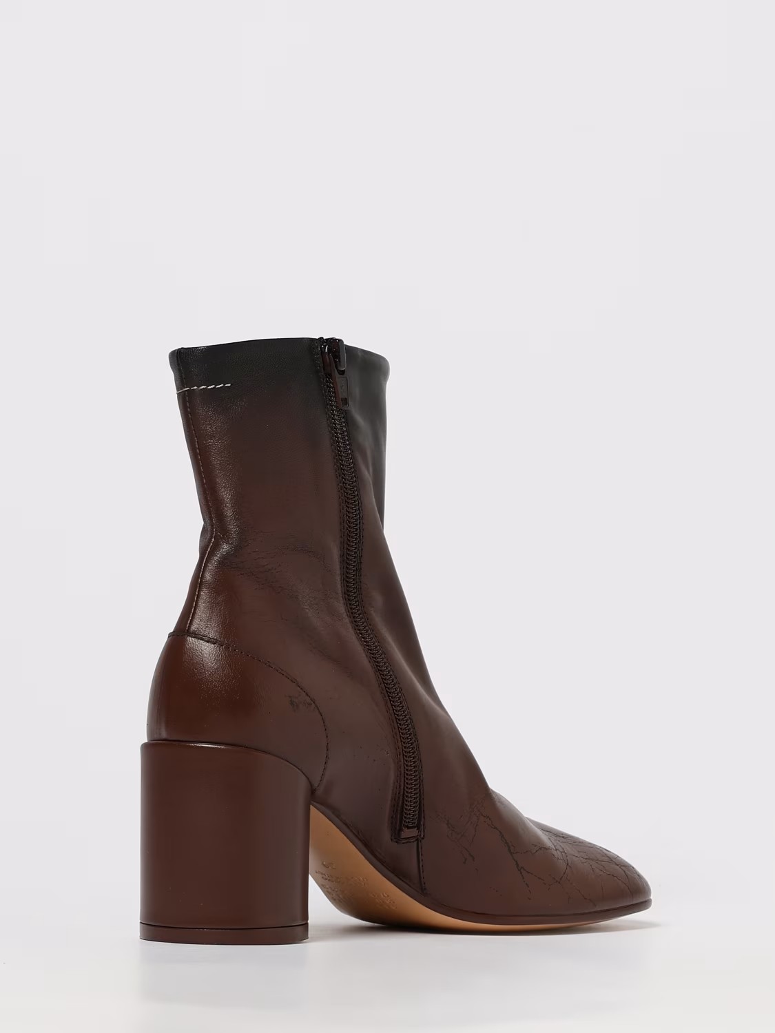 MM6 Maison Margiela Stivaletti Donna Marroni – S66WU0131P7439-HB099