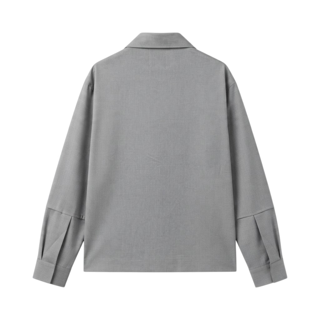 Bonsai Giacca Bomber in Grigio Medium