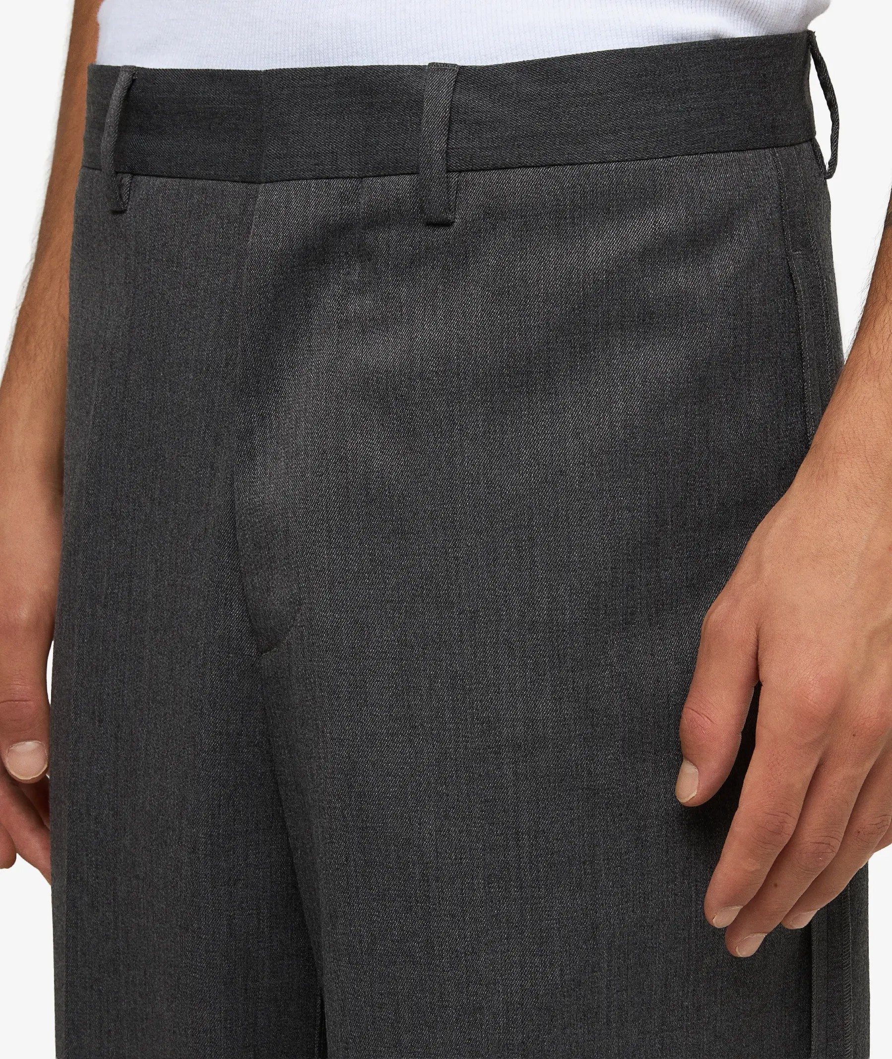 MM6 Maison Margiela Pantaloni Grigi Eleganti