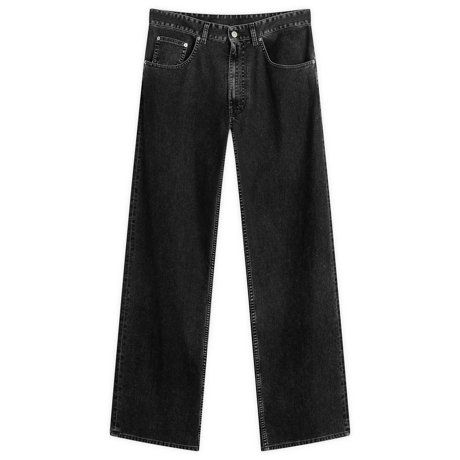 MM6 Maison Margiela Jeans Uomo Blu con Dettagli Unici