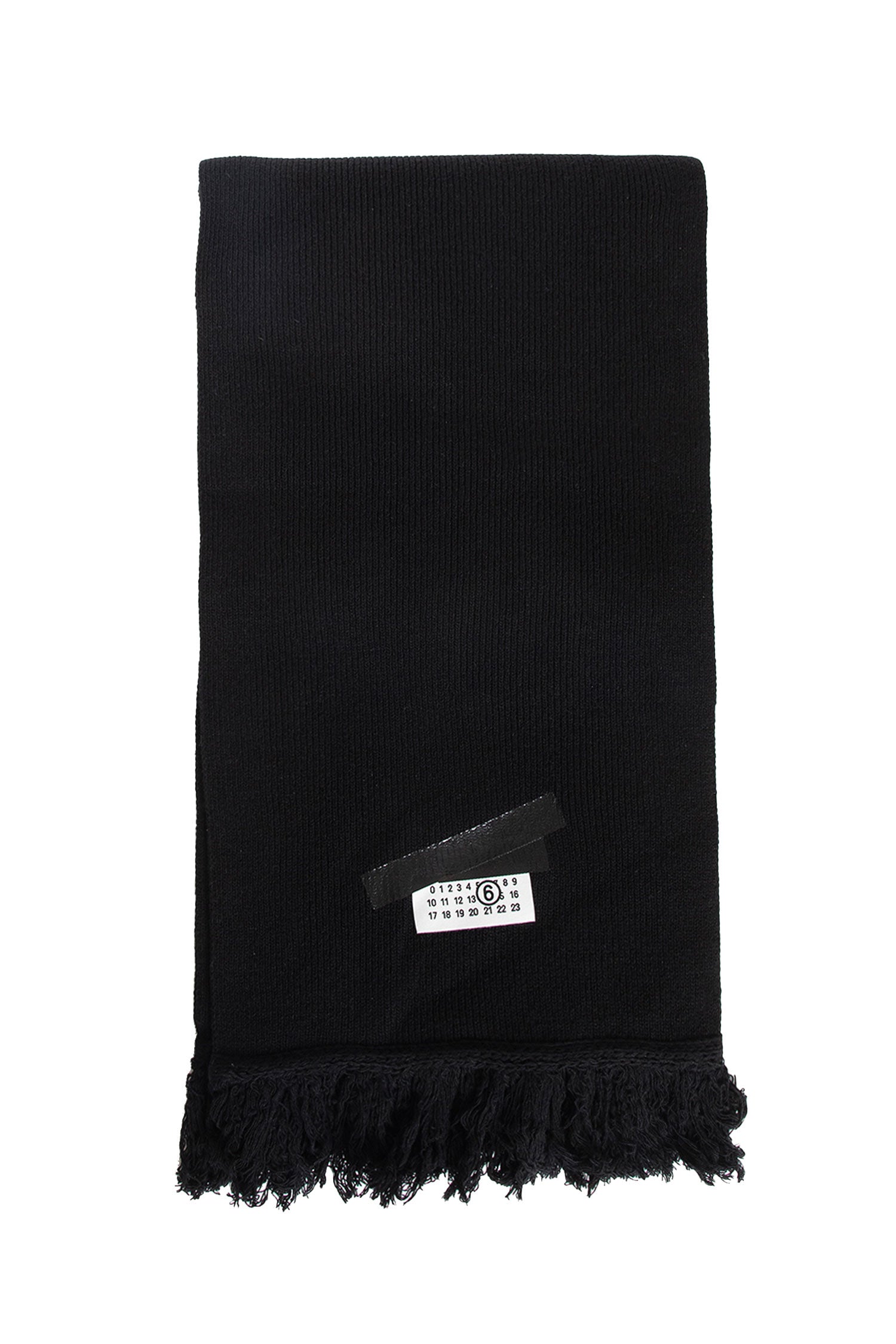 mm6 Maison Margiela Sjaal met franjes
