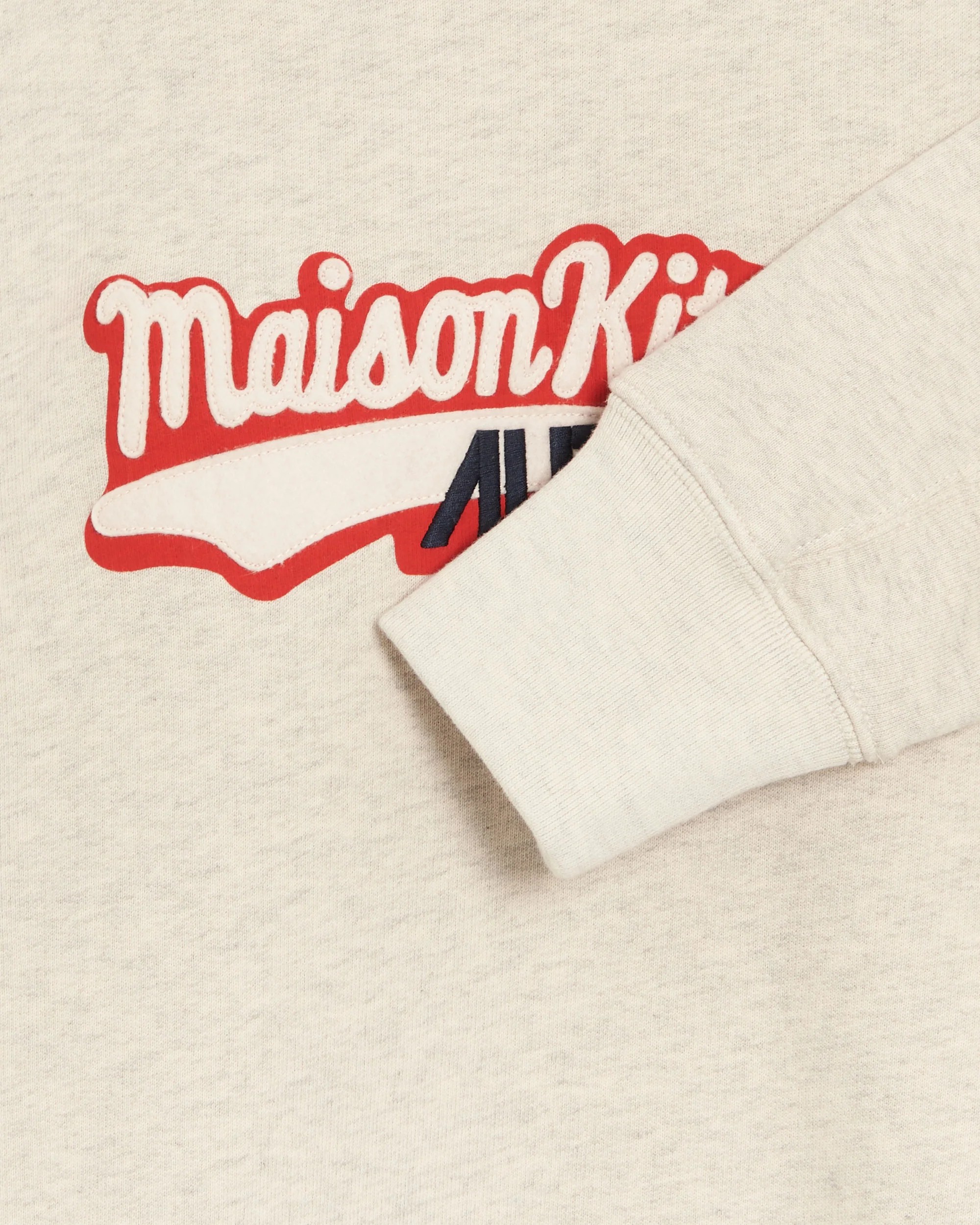 Autry x Maison Kitsuné Felpa Beige e Grigia