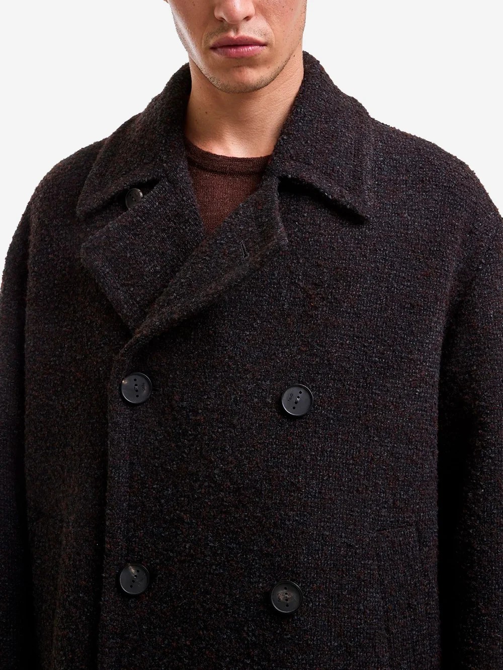 Hevò Tricase Coat Man Dark Brown – TRICASE120-3277