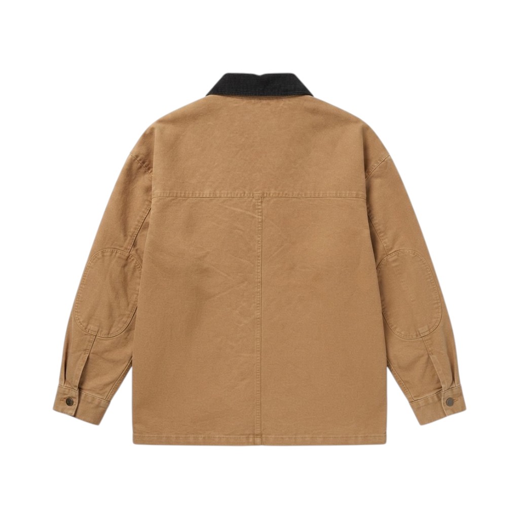 Isabel Marant Giacca in Velluto Beige con Colletto a Costine