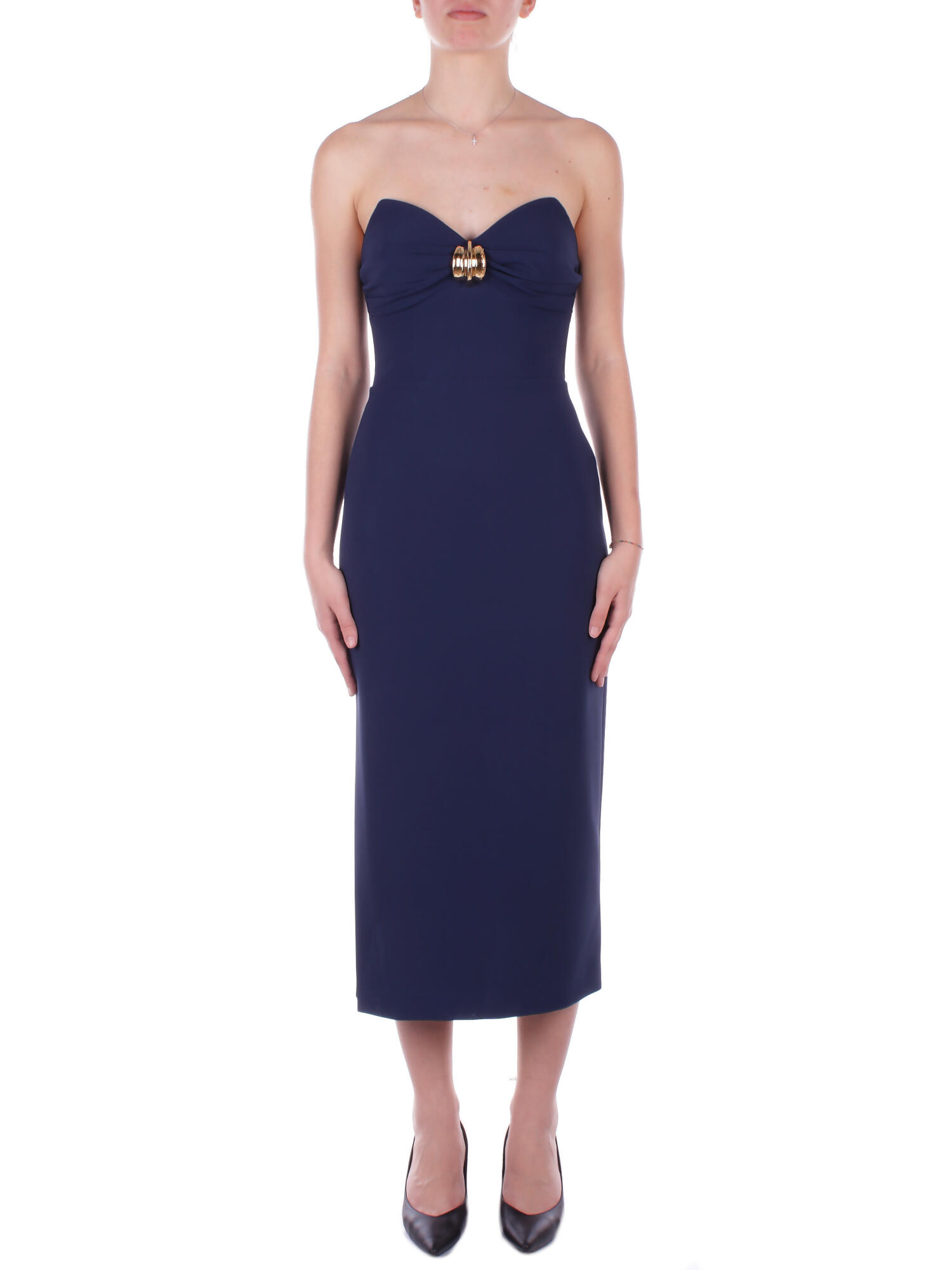 Elisabetta Franchi Azul vestidos