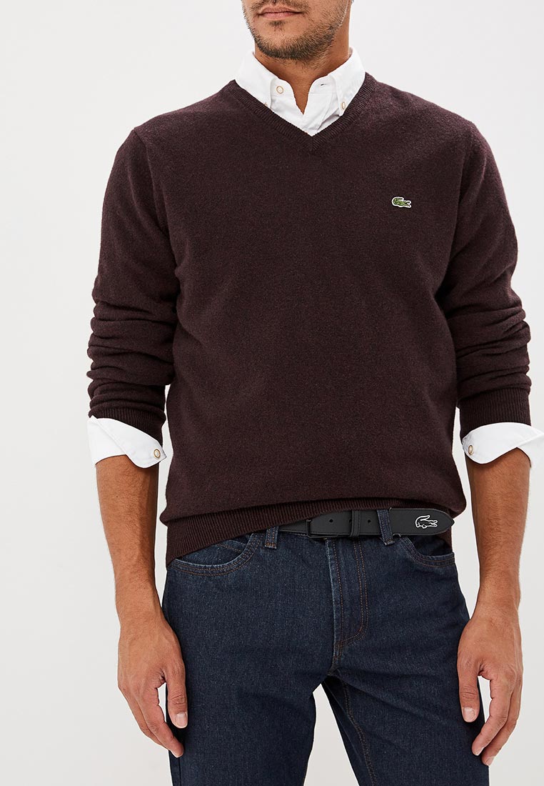 Lacoste Overhemden Bruin