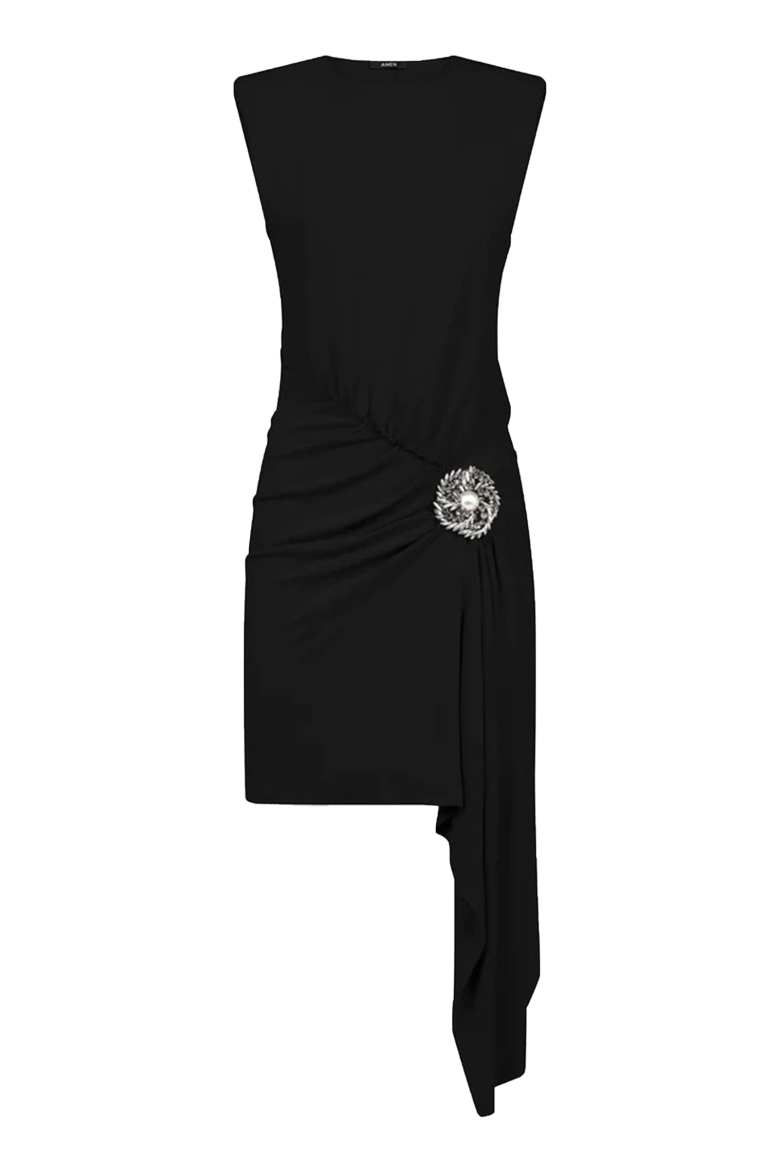 Amen Abiti Black crystal
