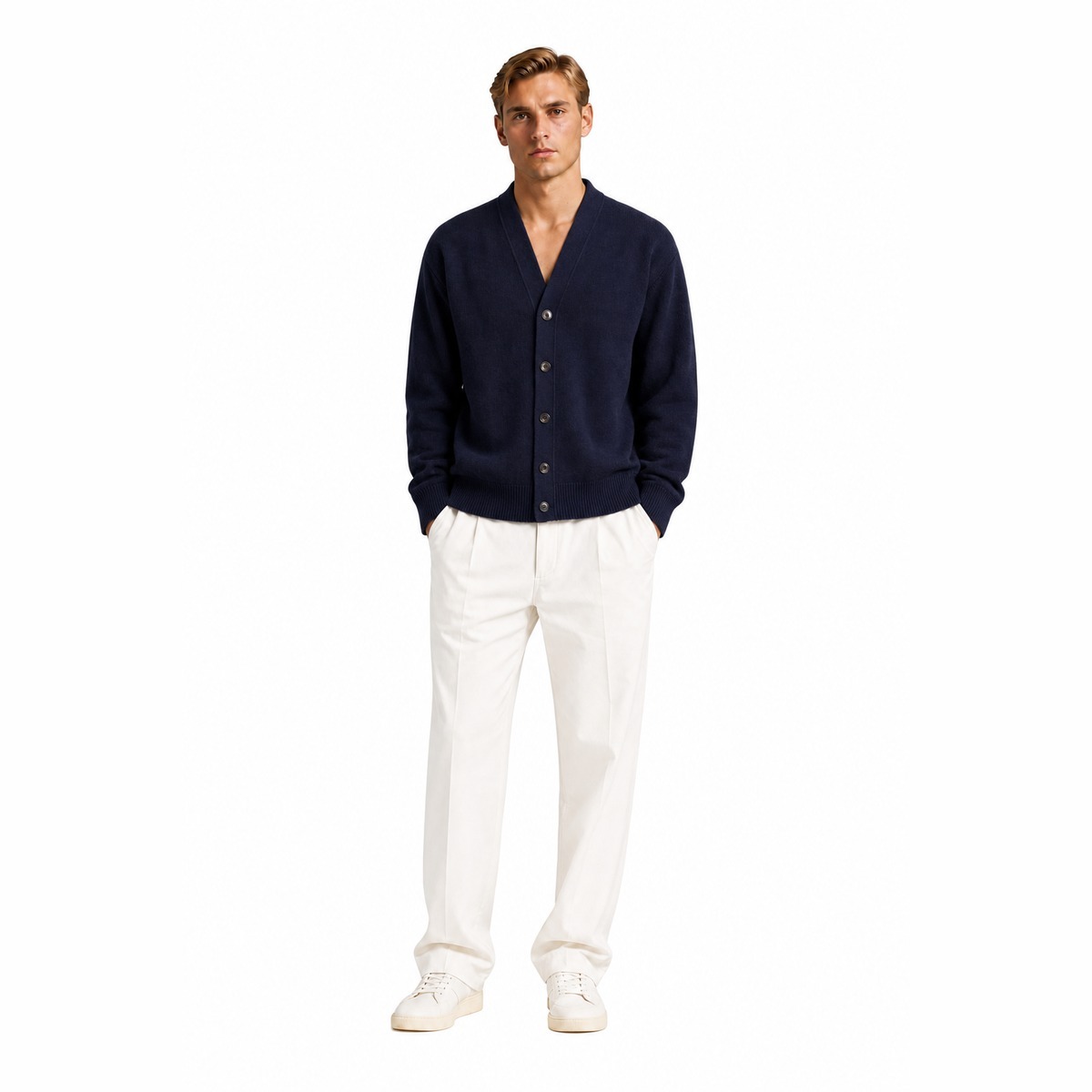 Amaranto Navy Jersey