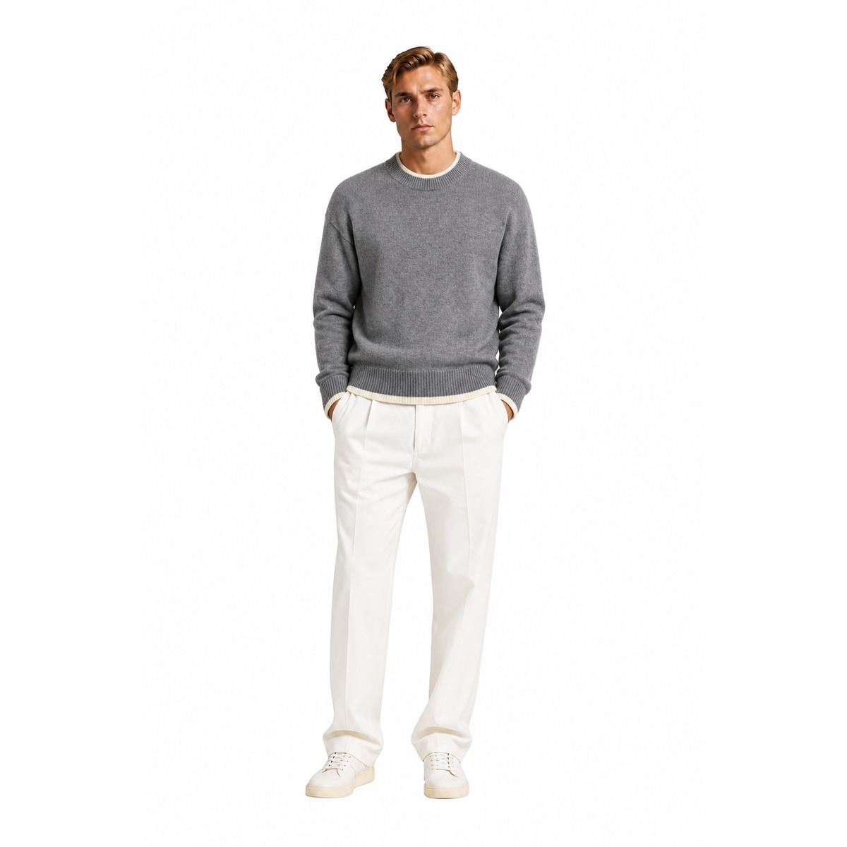 Amaranto Shirts Grey