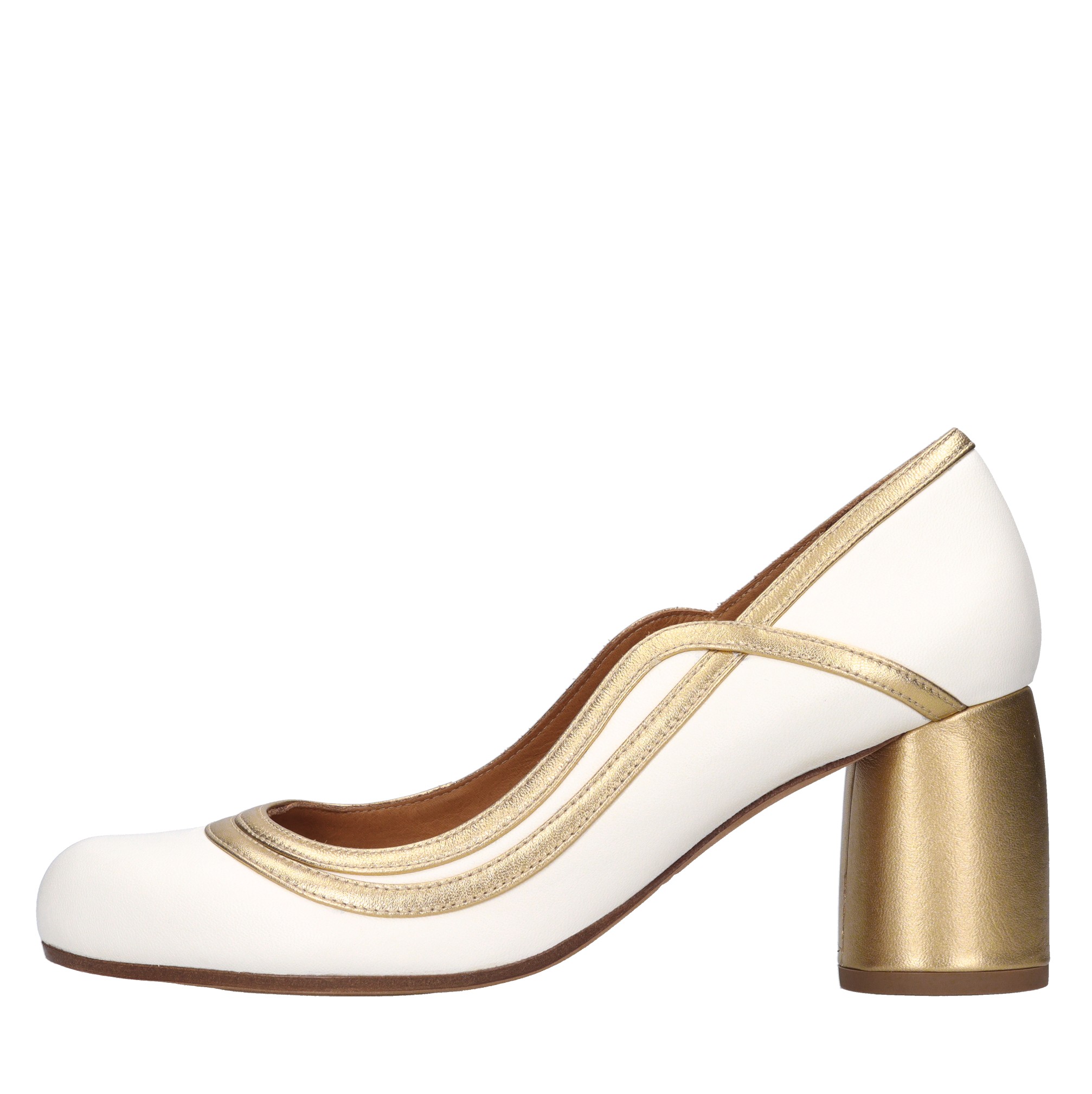 Chie Mihara Schoenen met multicolor hiel