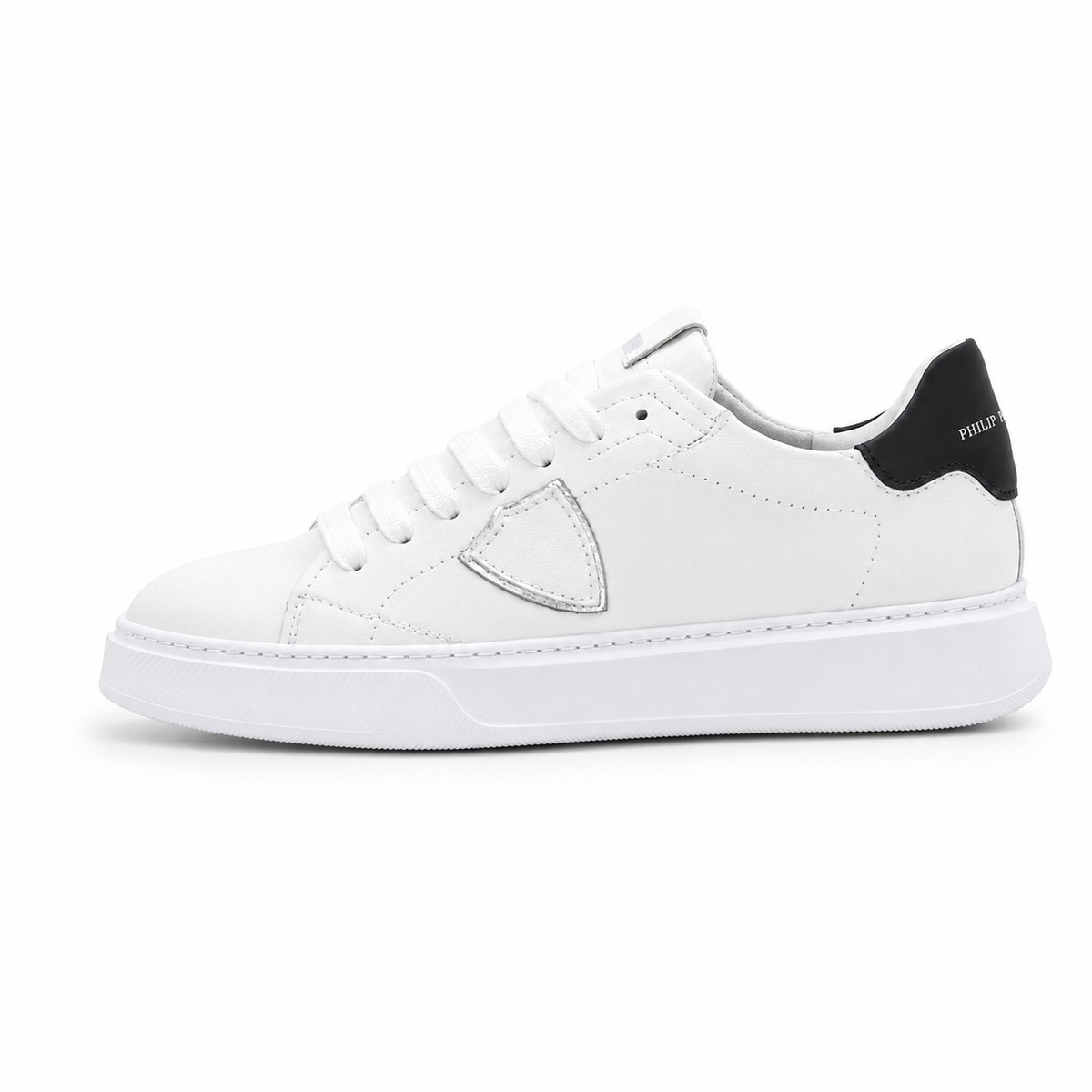 Philippe Model Zwarte witte sneakers