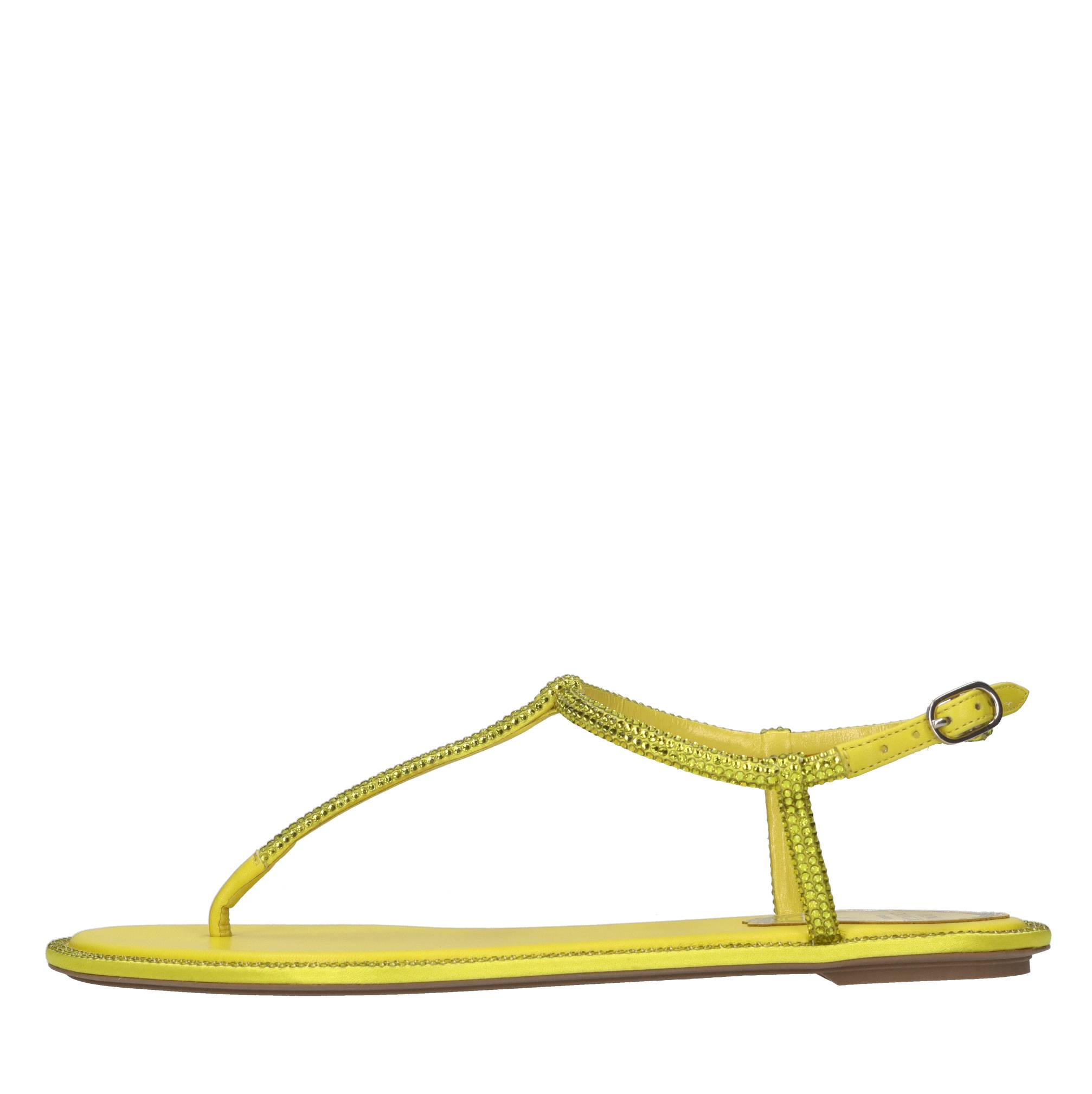 Rene Caovilla Lage schoenen Geel