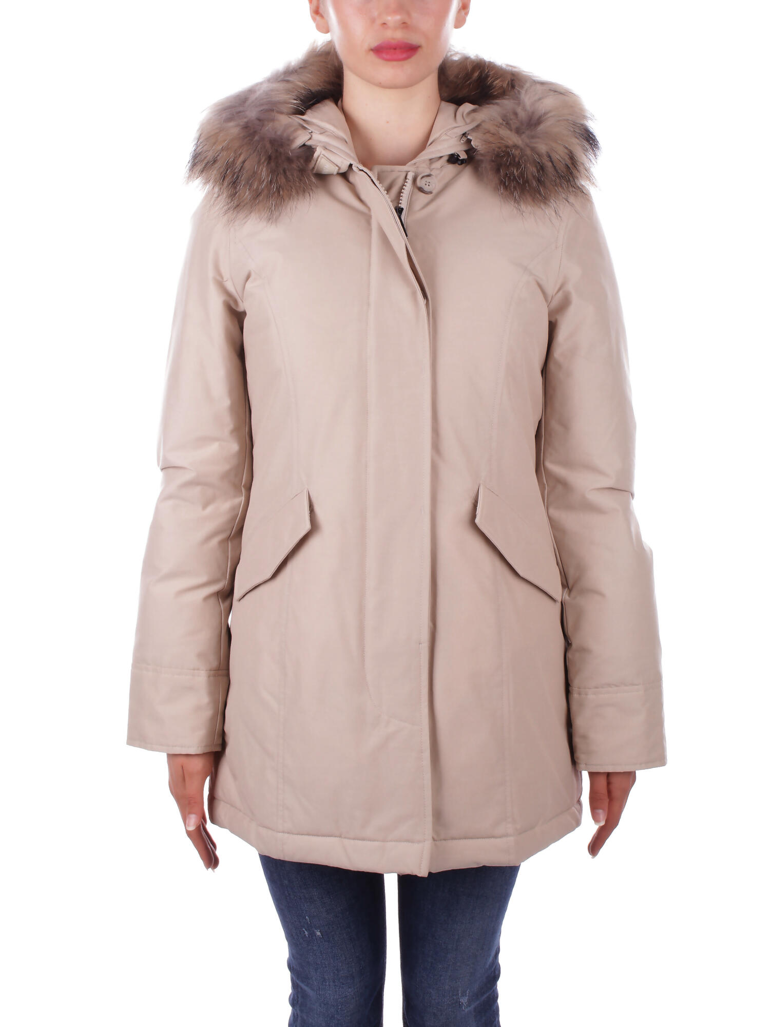 Woolrich Coats Brown