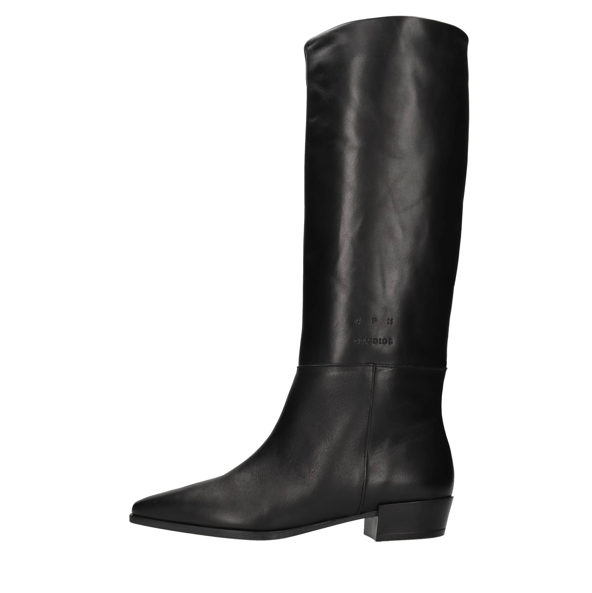 Copenhagen Studios Boots In Nero Scuri