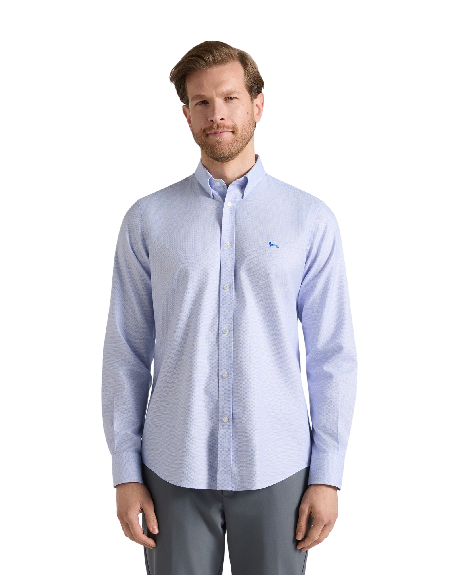 Harmont & Blaine Shirts Blaue Wolle