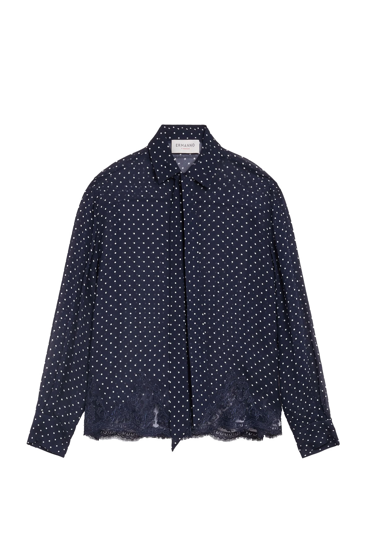 Ermanno Firenze Hemden Blau/WeiB