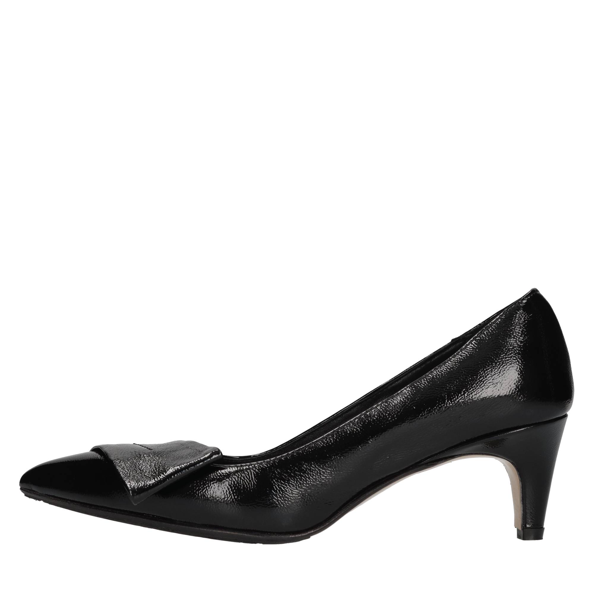 larianna L'arianna Schuhe mit schwarzem Absatz, nero scuri
