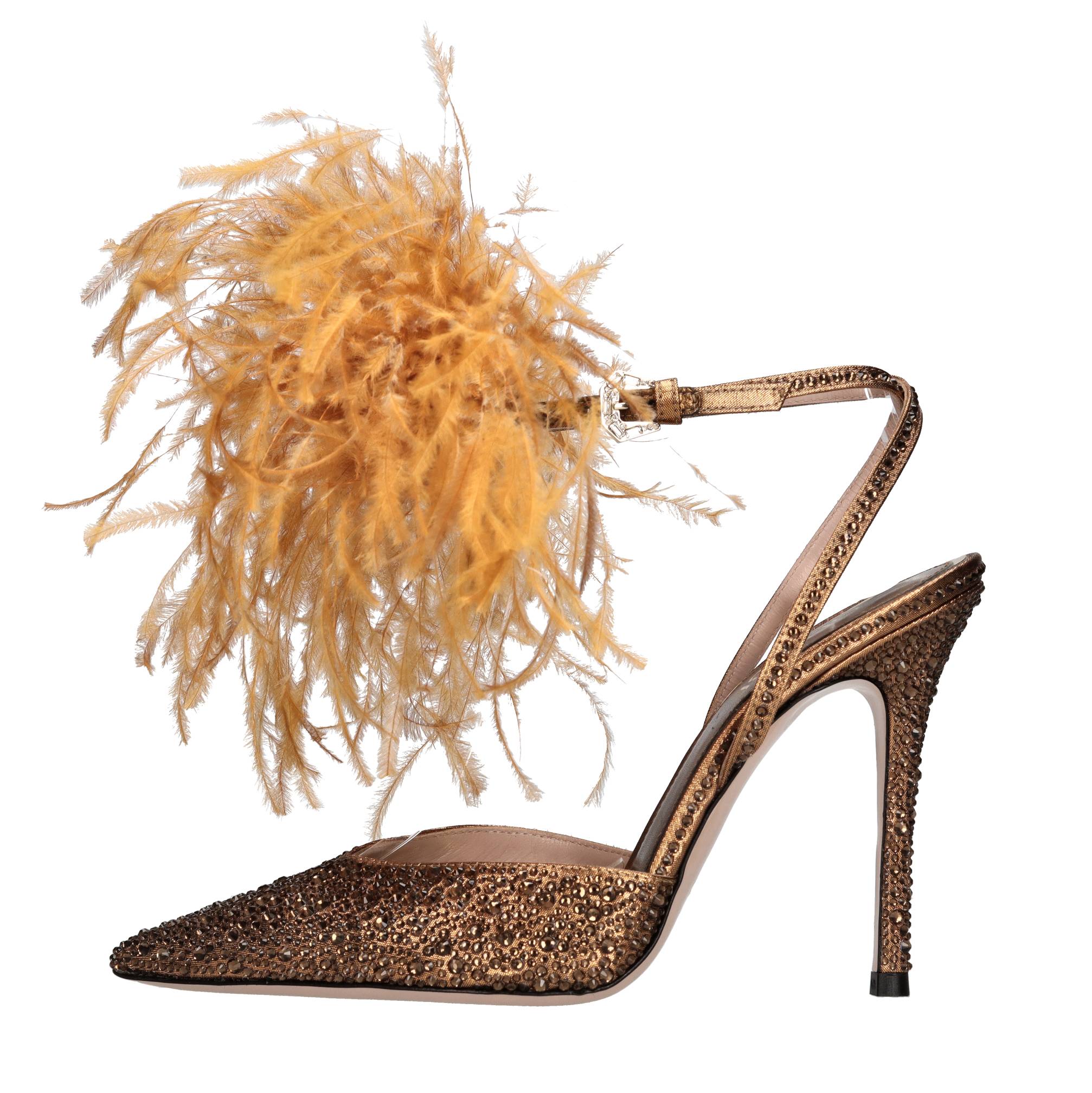 GEDEBE With Heel Brown
