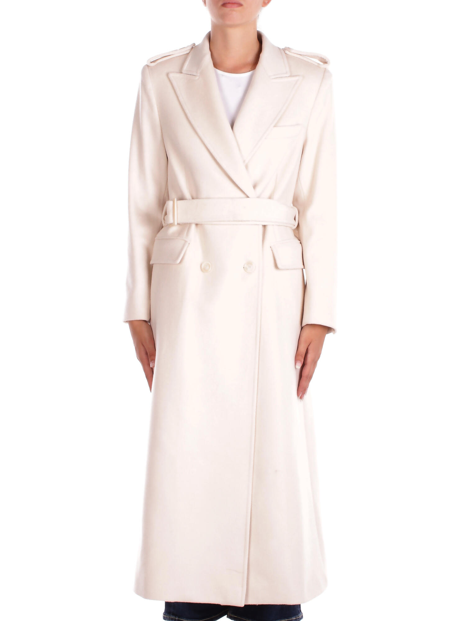 Dondup Coats Cream