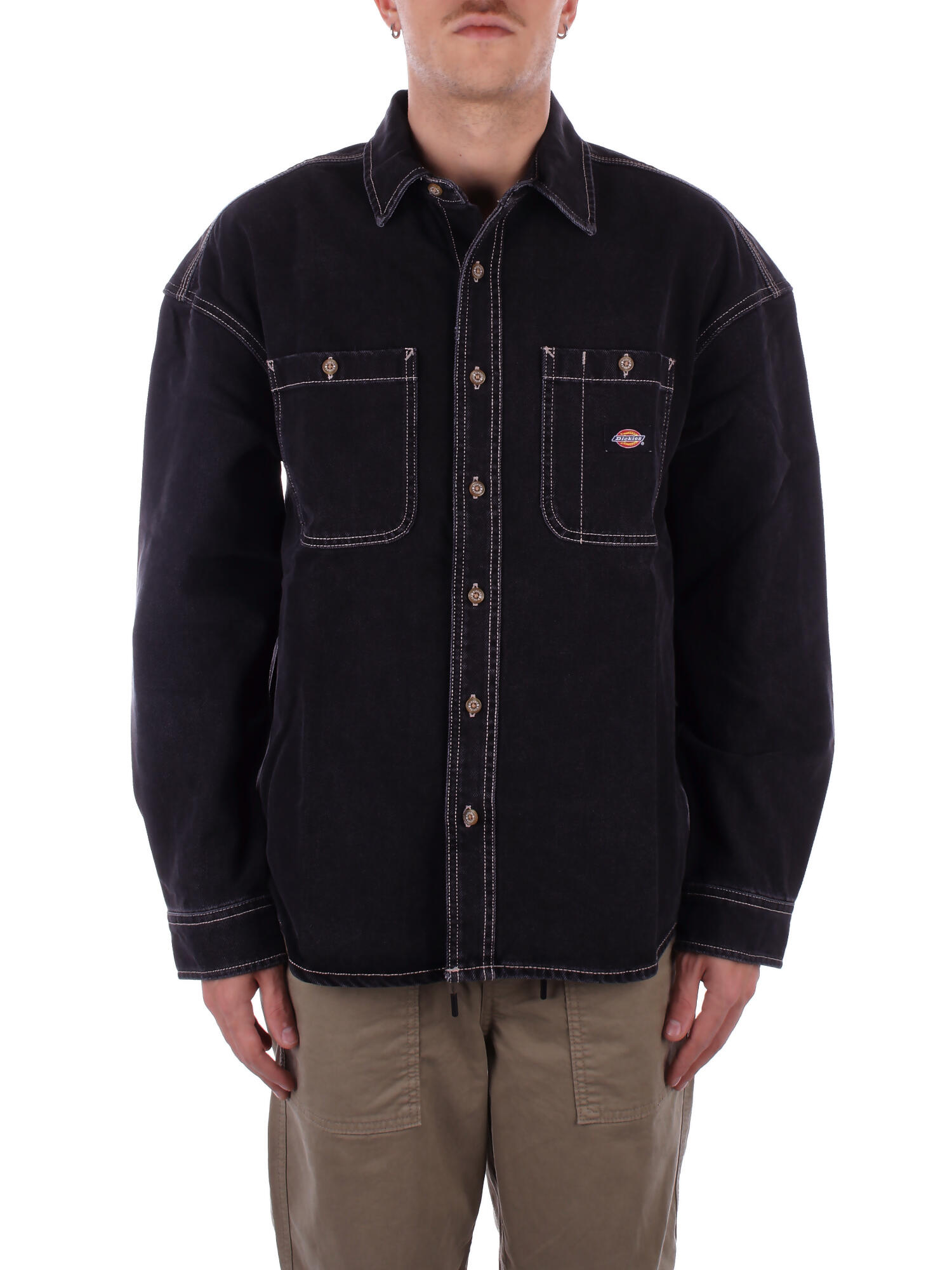 Dickies Shirts Black In Black