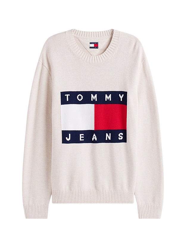 TOMMY JEANS Sweaters Cream