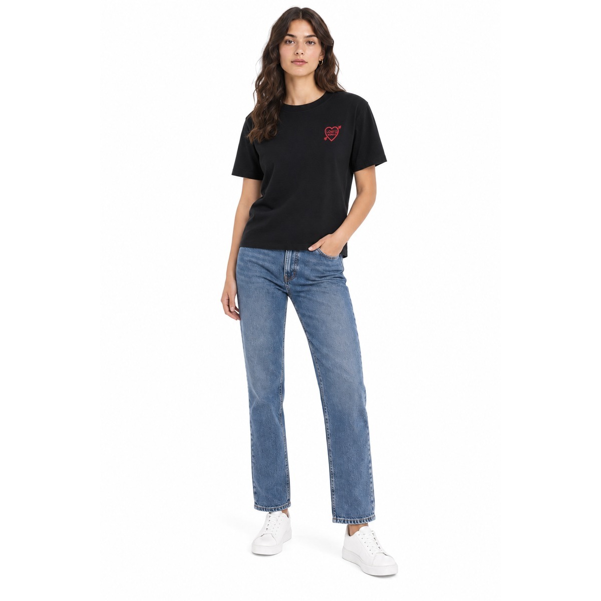 Dondup T-Shirt und Polo Black