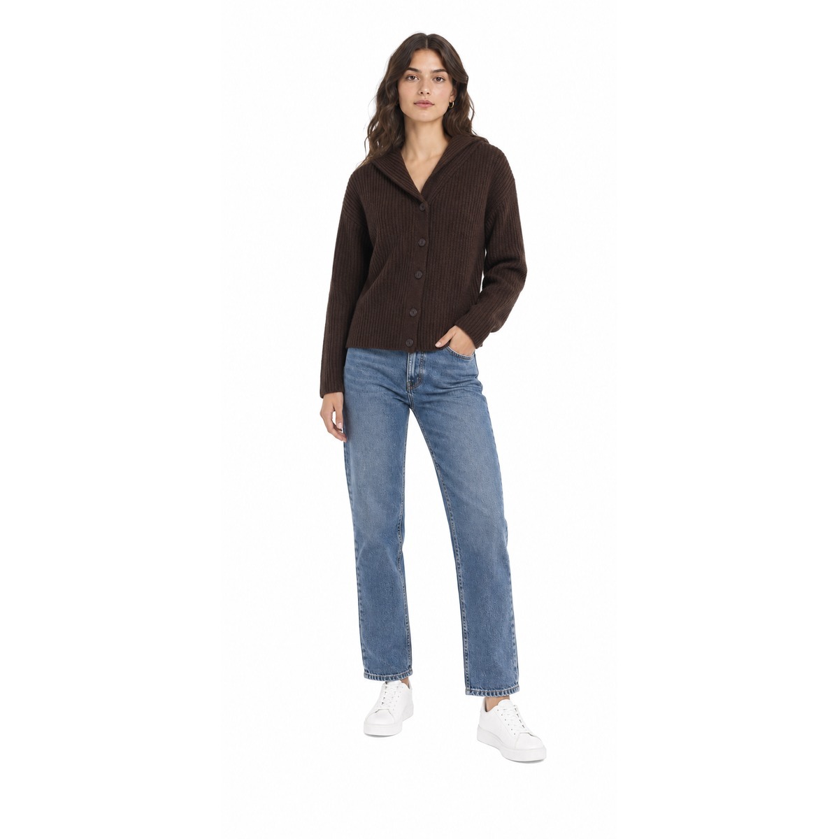 Dondup Sweaters In Cioccolato Marrone