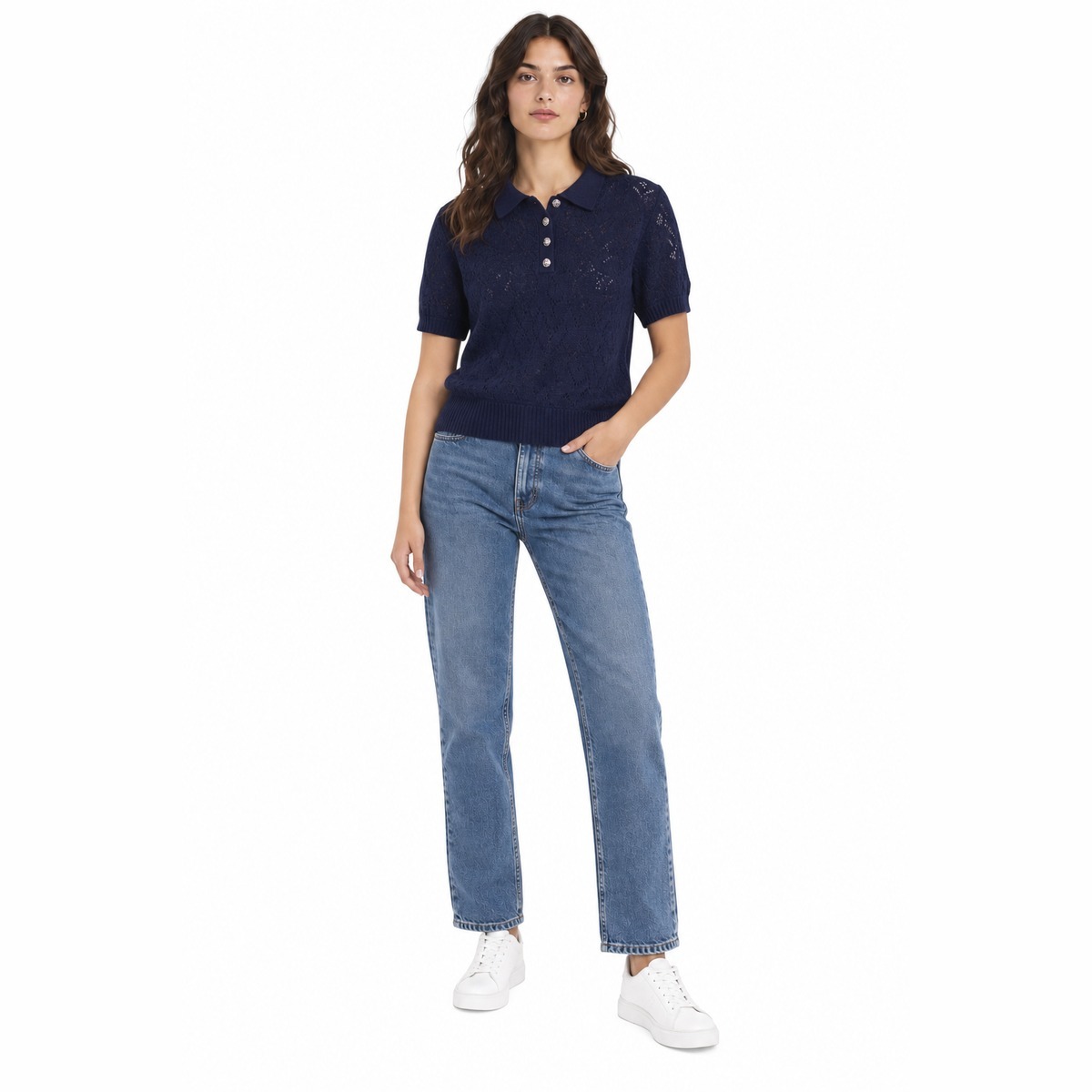 Dondup T-shirt en Polo Blue