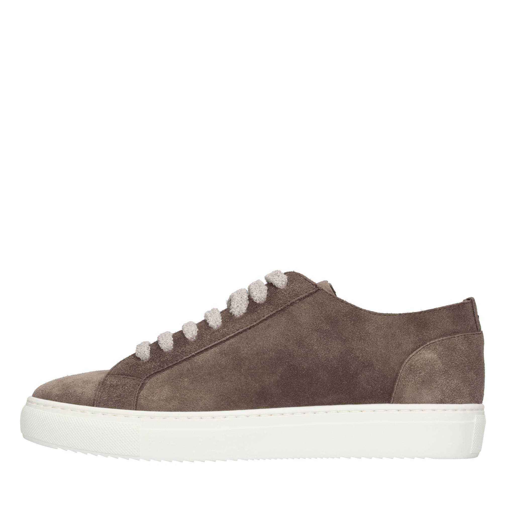 Doucal's Sneakers Brown In Gray