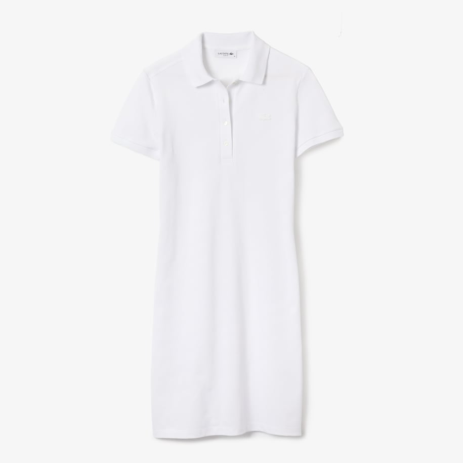 Lacoste Robes Blanc