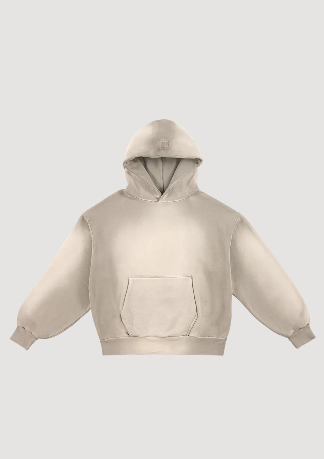 Garment Workshop Hoodie With Treatment In Neutral
