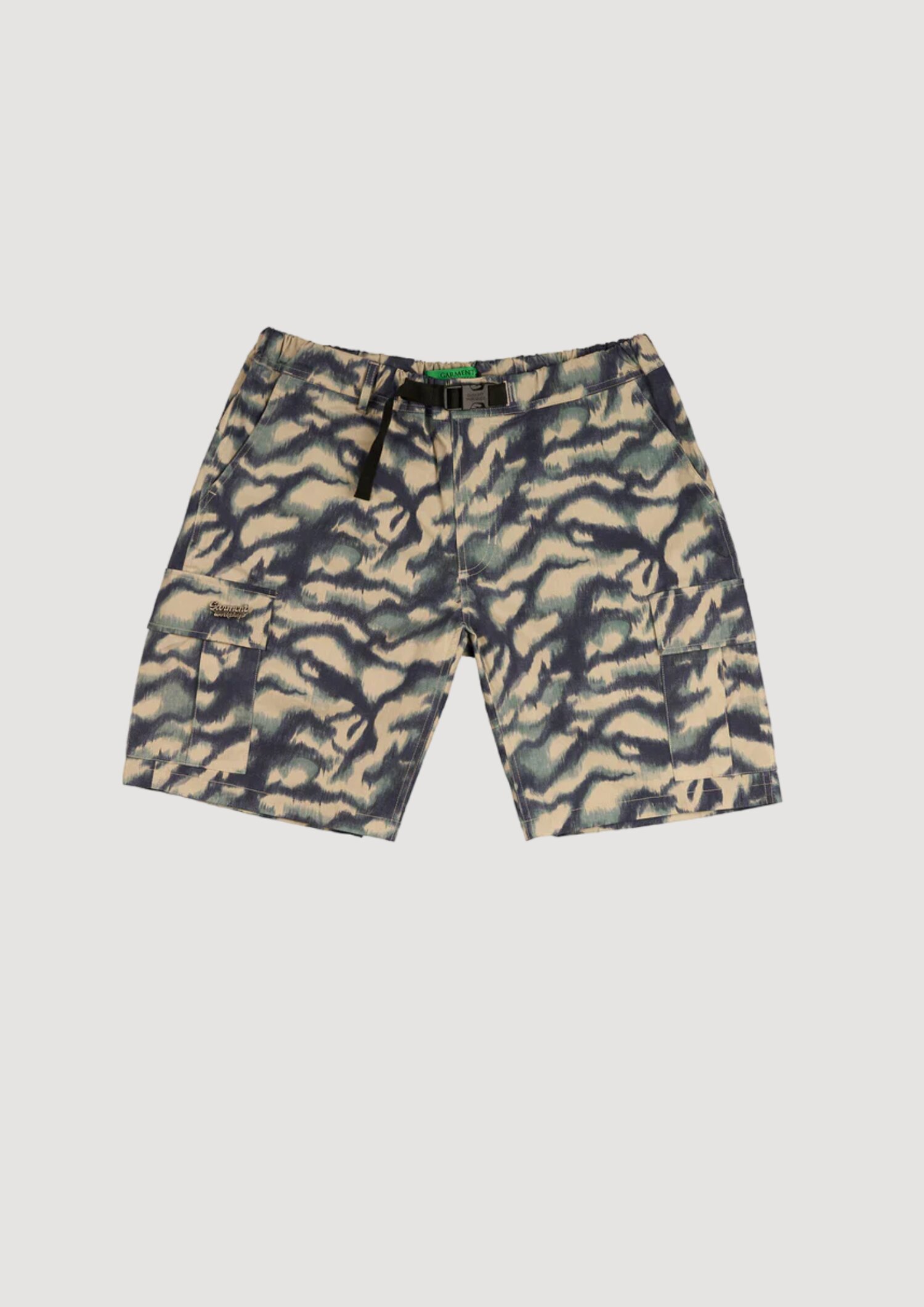 Garment Workshop Technical Cargo Shorts In Neutral