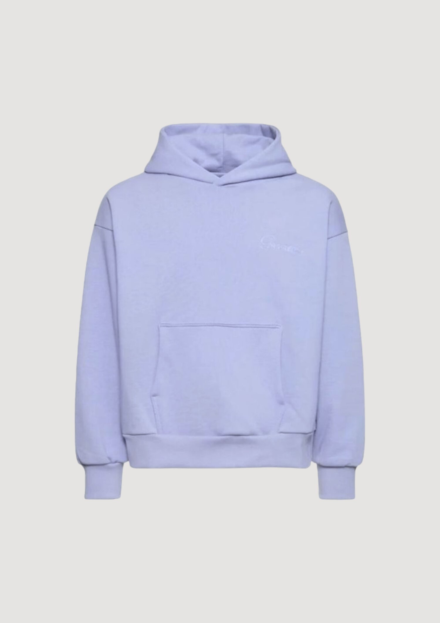 Double Layer Hoodie With Double Embroidery