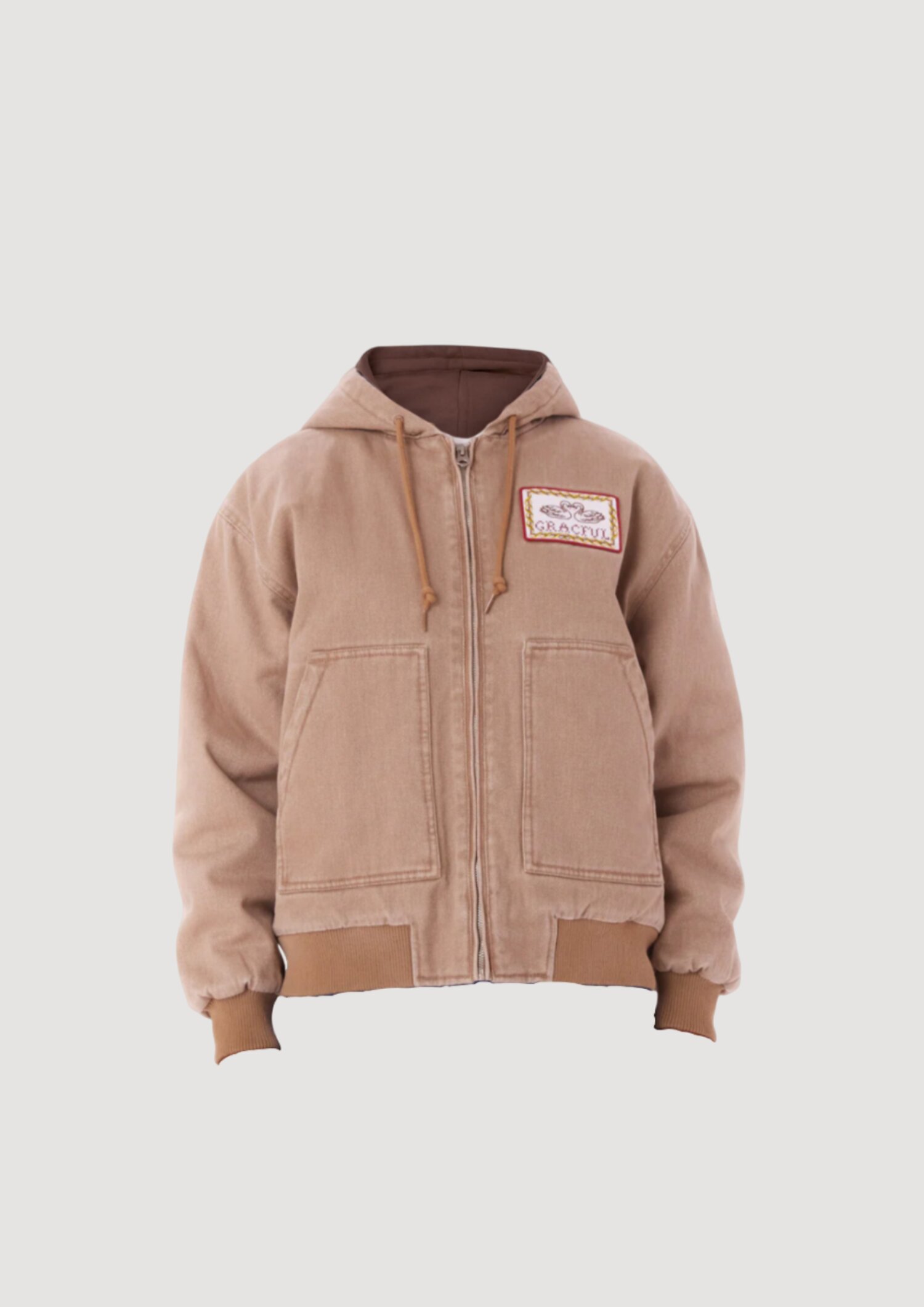 Swans Hooded Work Jacket