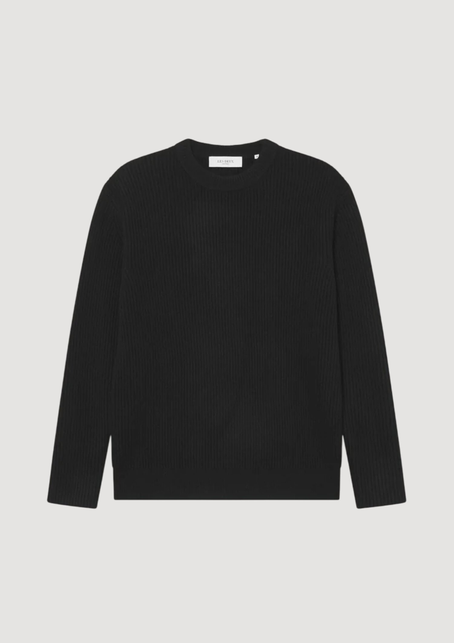 Eddie Wool Rib Crewneck Knit
