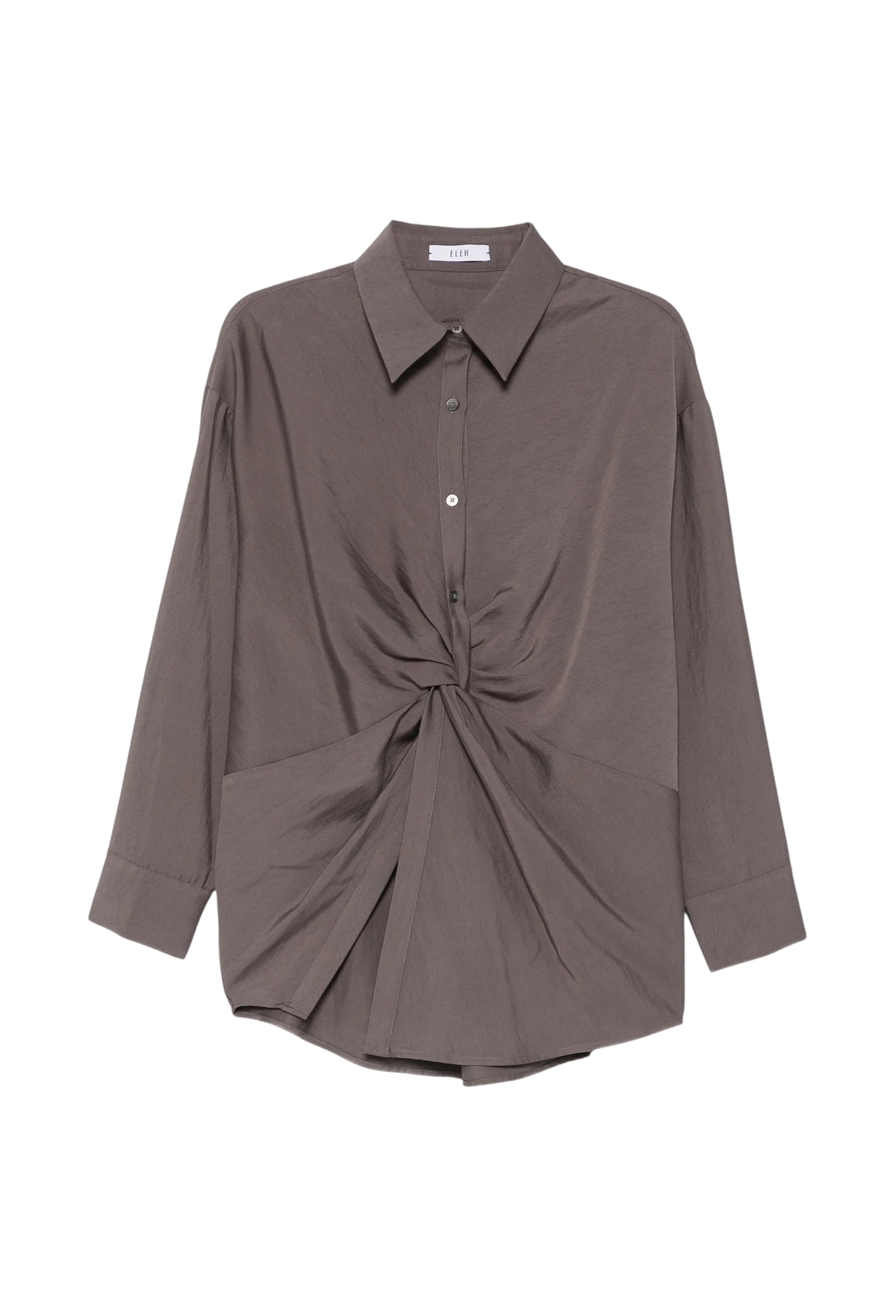 Frauen Oversize Hemd Eleh mit Knoten