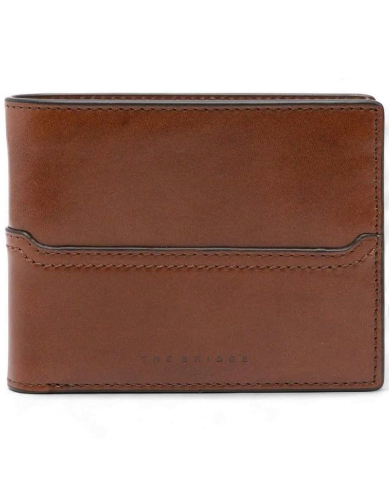 Portafoglio The Bridge Uomo Pelle Marrone - 01502501-1A