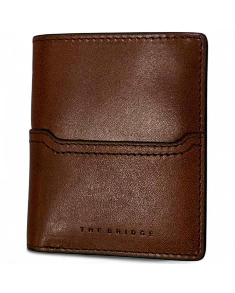 Portafoglio The Bridge Uomo Pelle Marrone - 01504501-1A