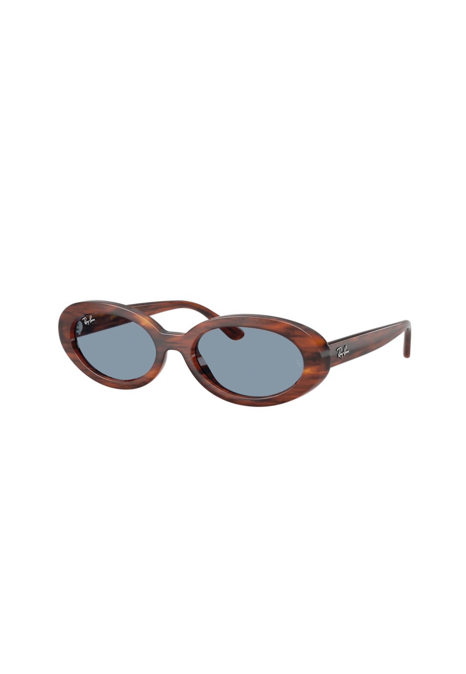 Ray - Ban Damen Ray - Ban RB2223 954/56 Sonnenbrillen Acetat Braun Blau Rund Normal