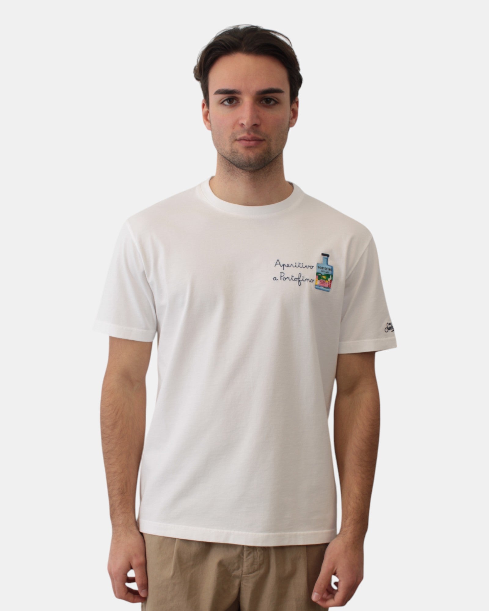 Mc2 Saint Barth T-shirt  Men Color White In White