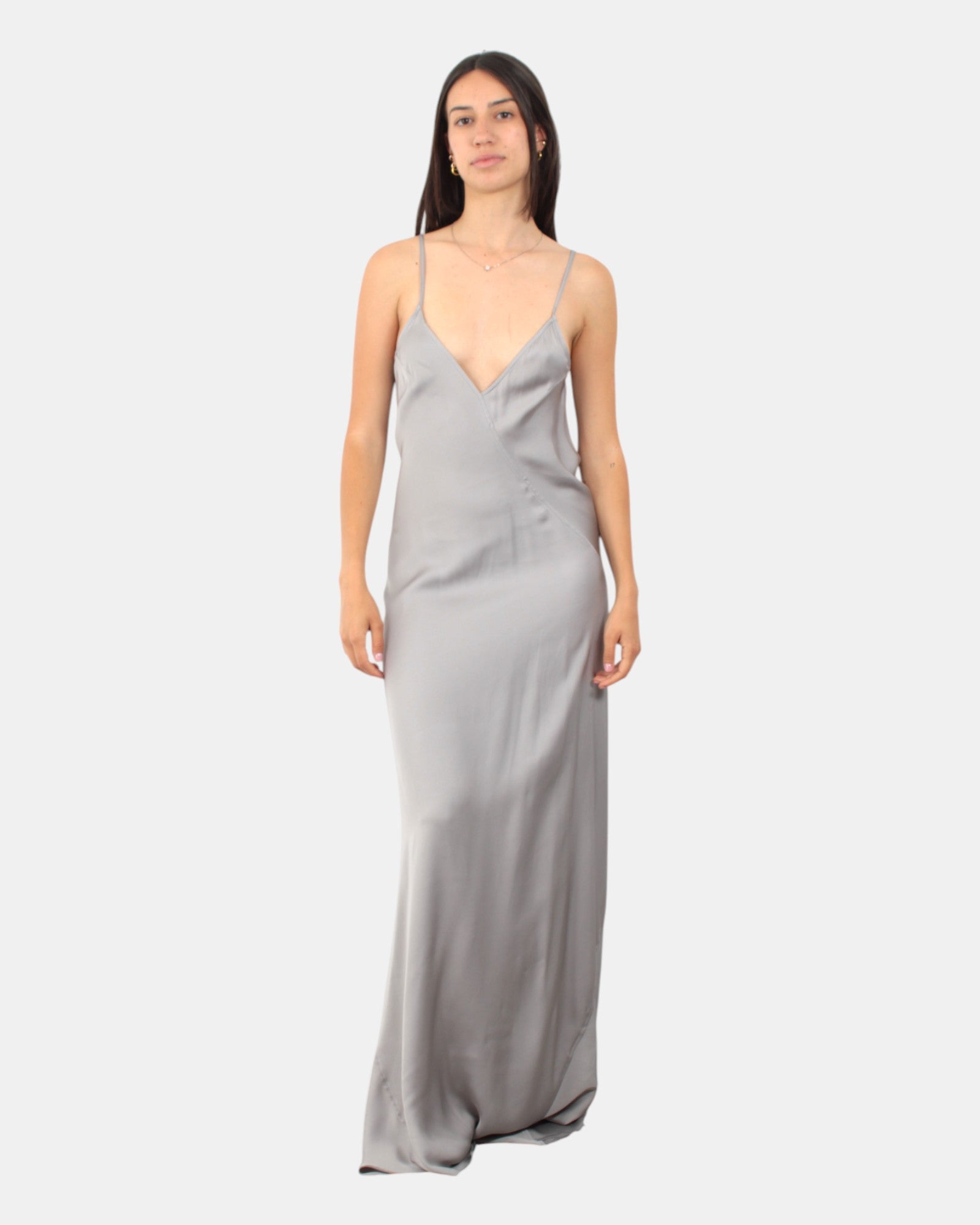 Dressed dress Jucca with cuts - 275 stone