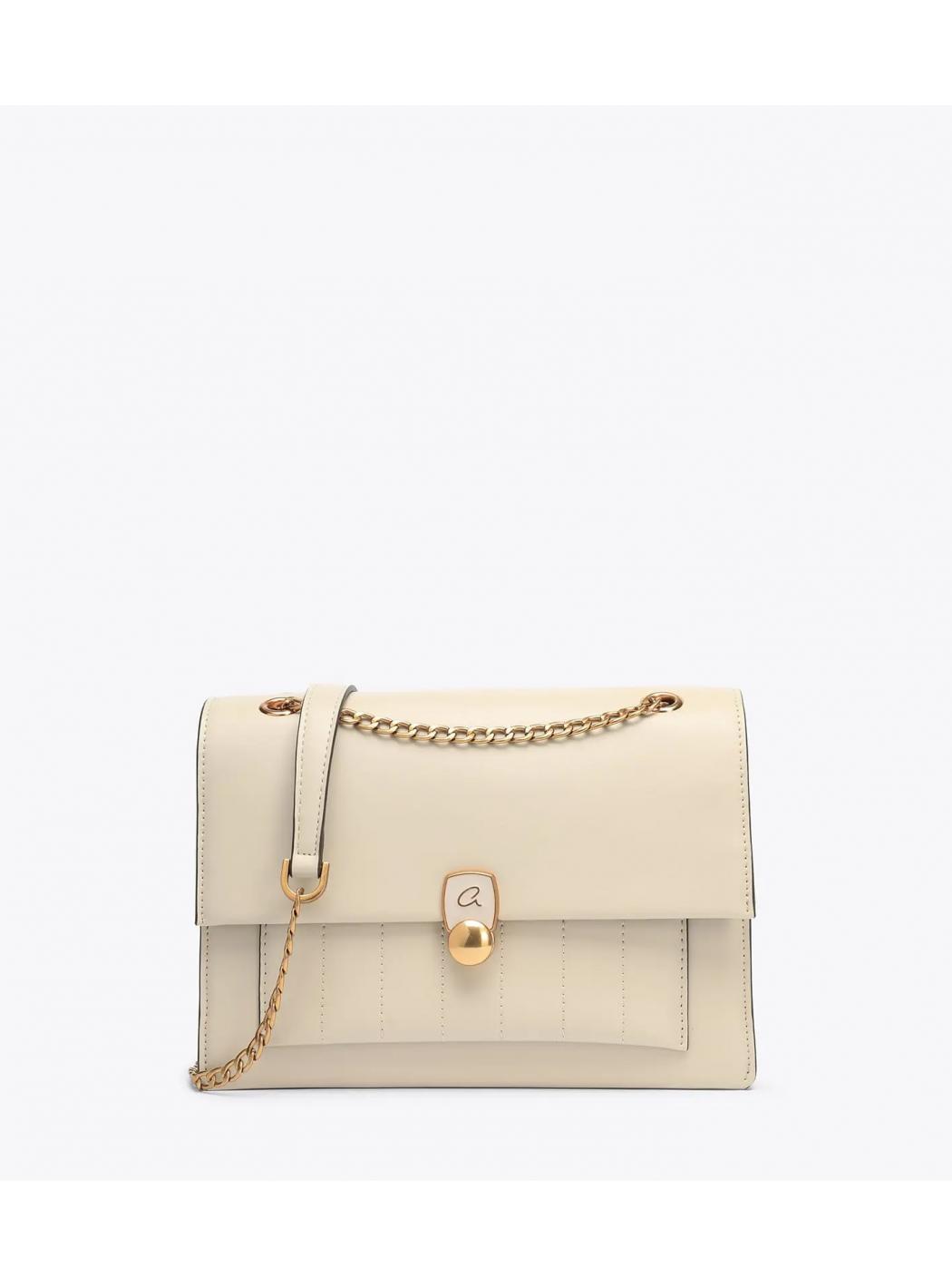 Women's Bag Axel 1010-3307_chalk Ecopelle