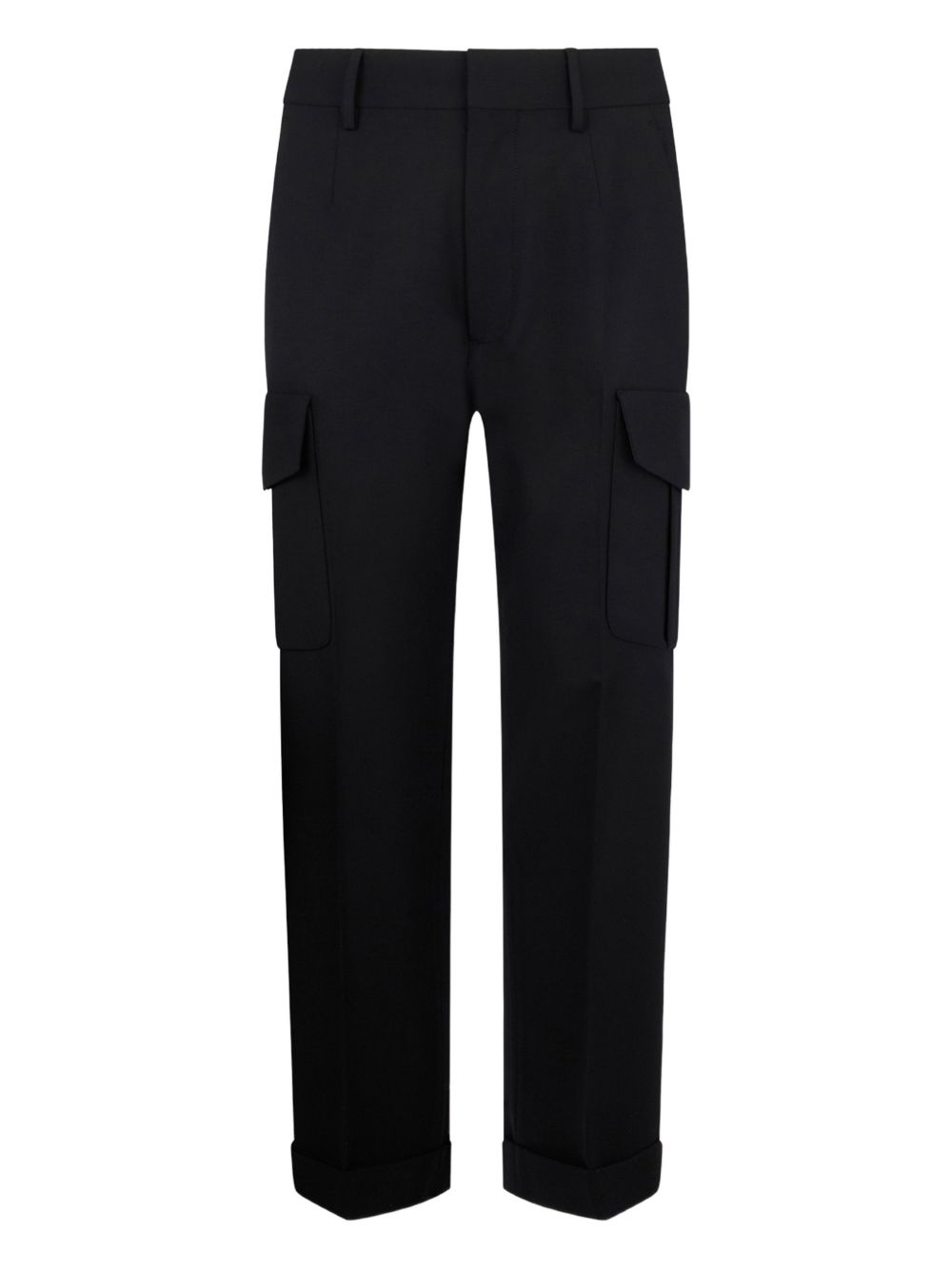 Dsquared2 pantalone nero uomo cargo