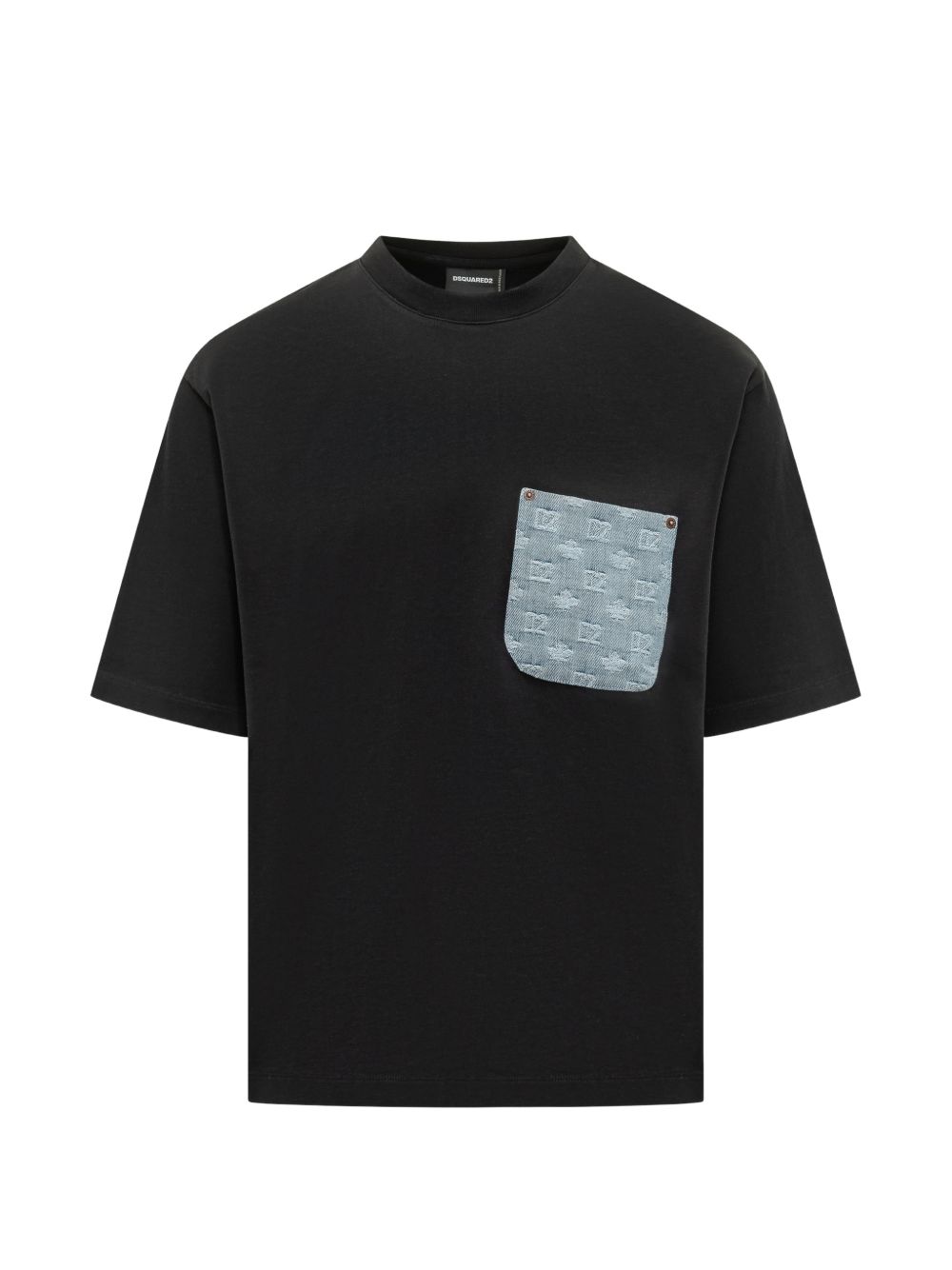 Dsquared2 T-shirt poche homme noir