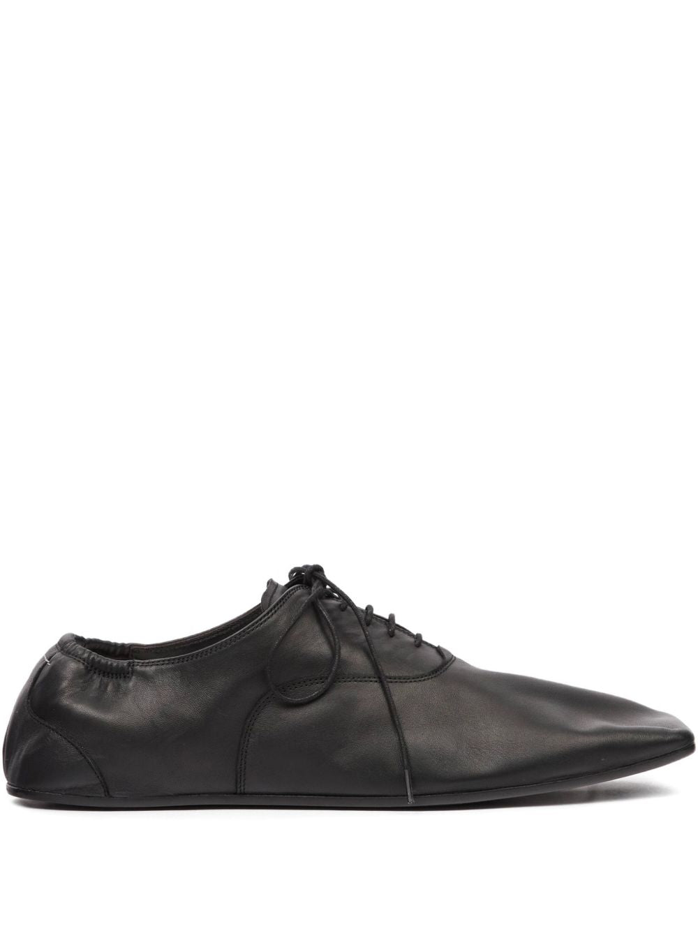 mm6 maison margieschuh schwarz mann oxford