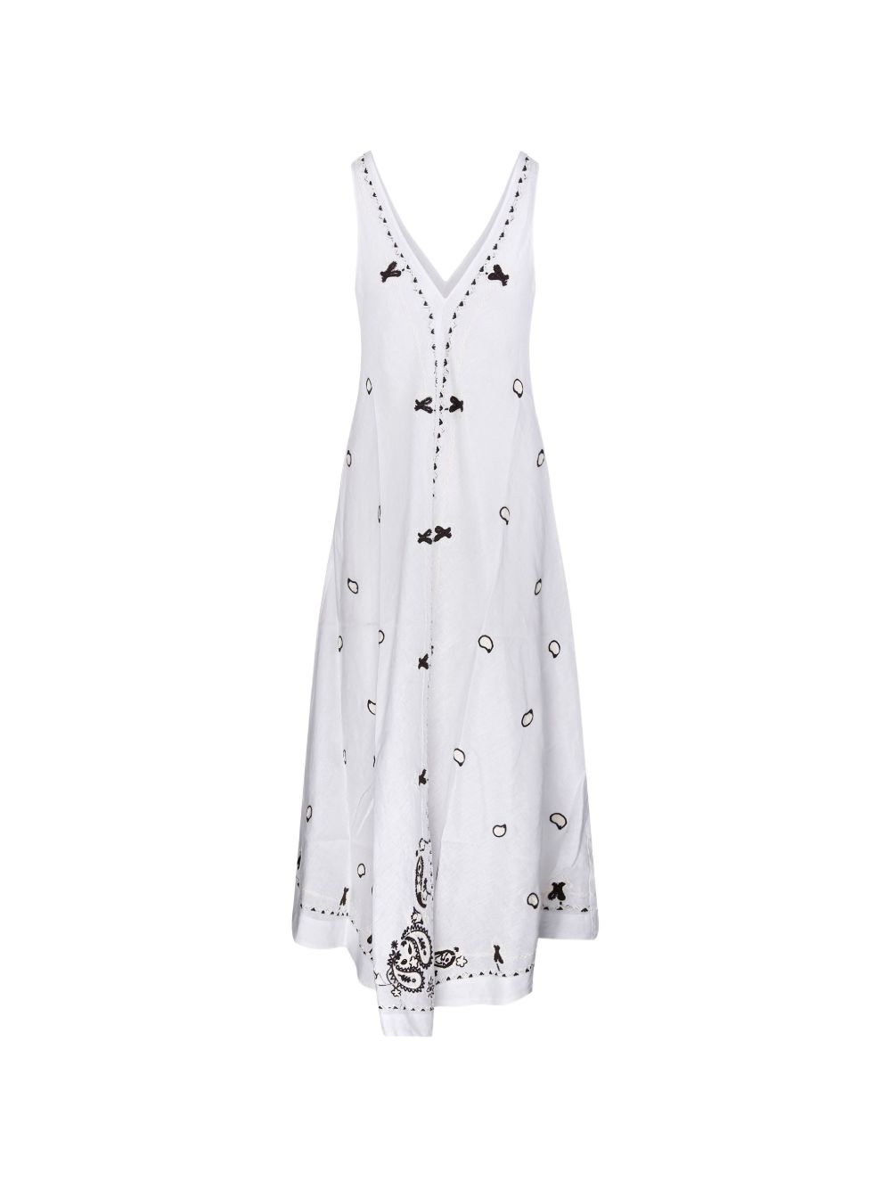parosh jurk strand vrouw wit